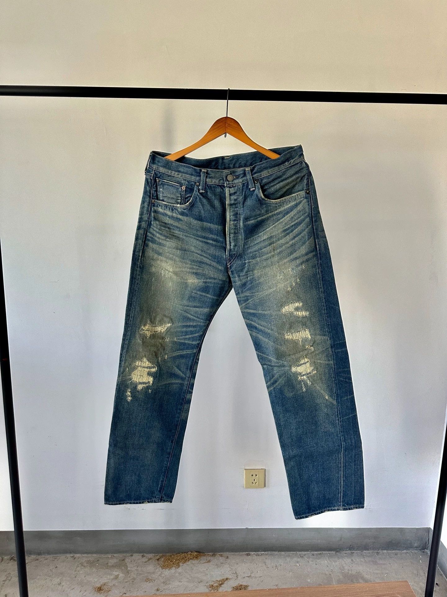 Levi's LVC 55501-0043 Patch Stitch Heavy Wash JPN 36 9New Size US 36 / EU 52 - 1 Thumbnail
