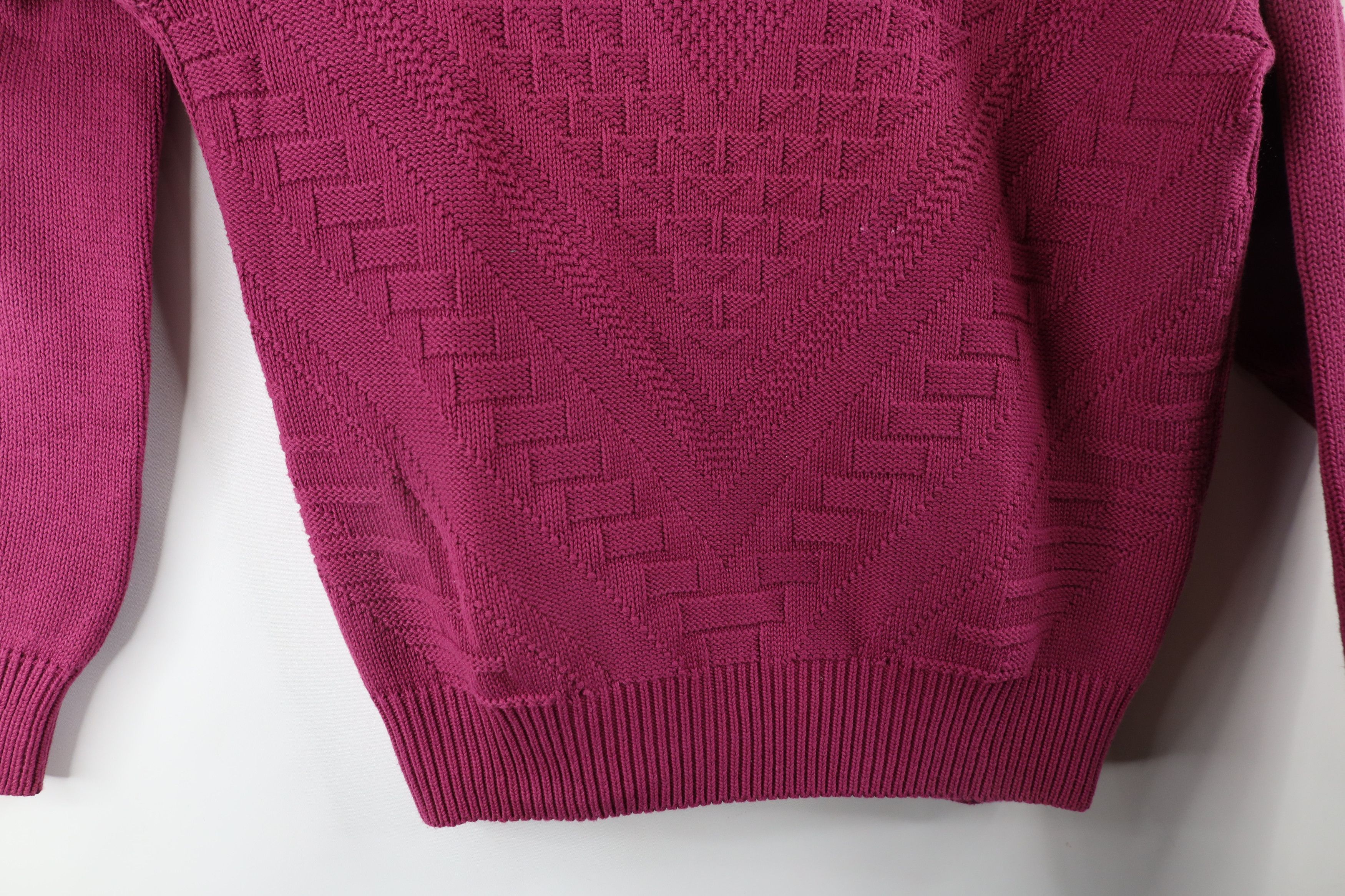 Vintage Vintage 90s Coogi Style Ed Bassmaster Knit Sweater Size US L / EU 52-54 / 3 - 6 Thumbnail
