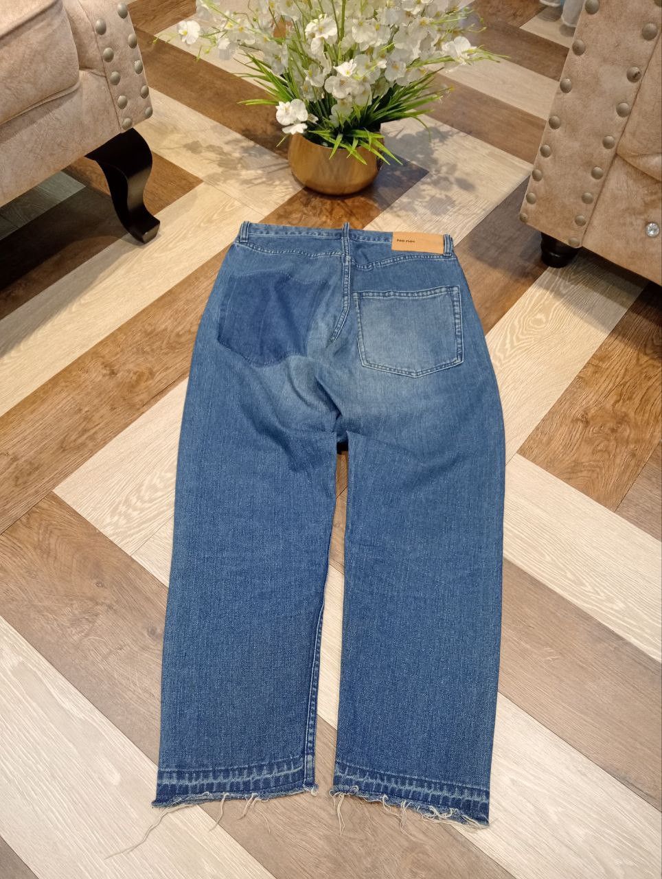 Ne-Net NE-NET ISSEY MIYAKE INDIGO DYE DENIM PANTS Size US 30 / EU 46 - 9 Thumbnail
