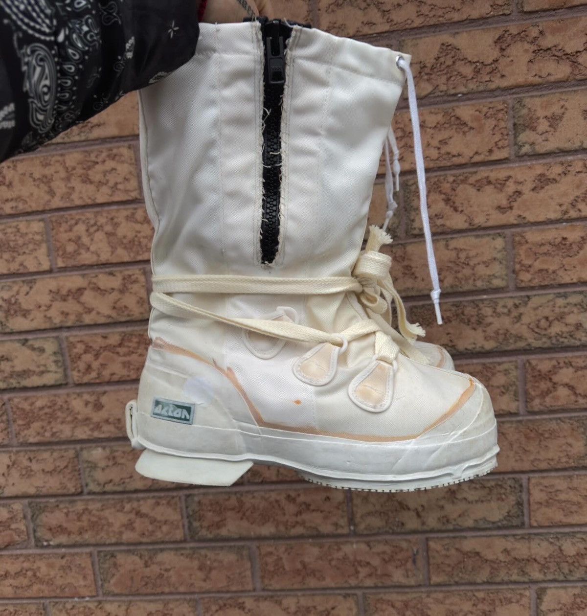 Vintage Off White Vintage Military Muk Zip Combat Boots Size US 9.5 / EU 42-43 - 8 Thumbnail