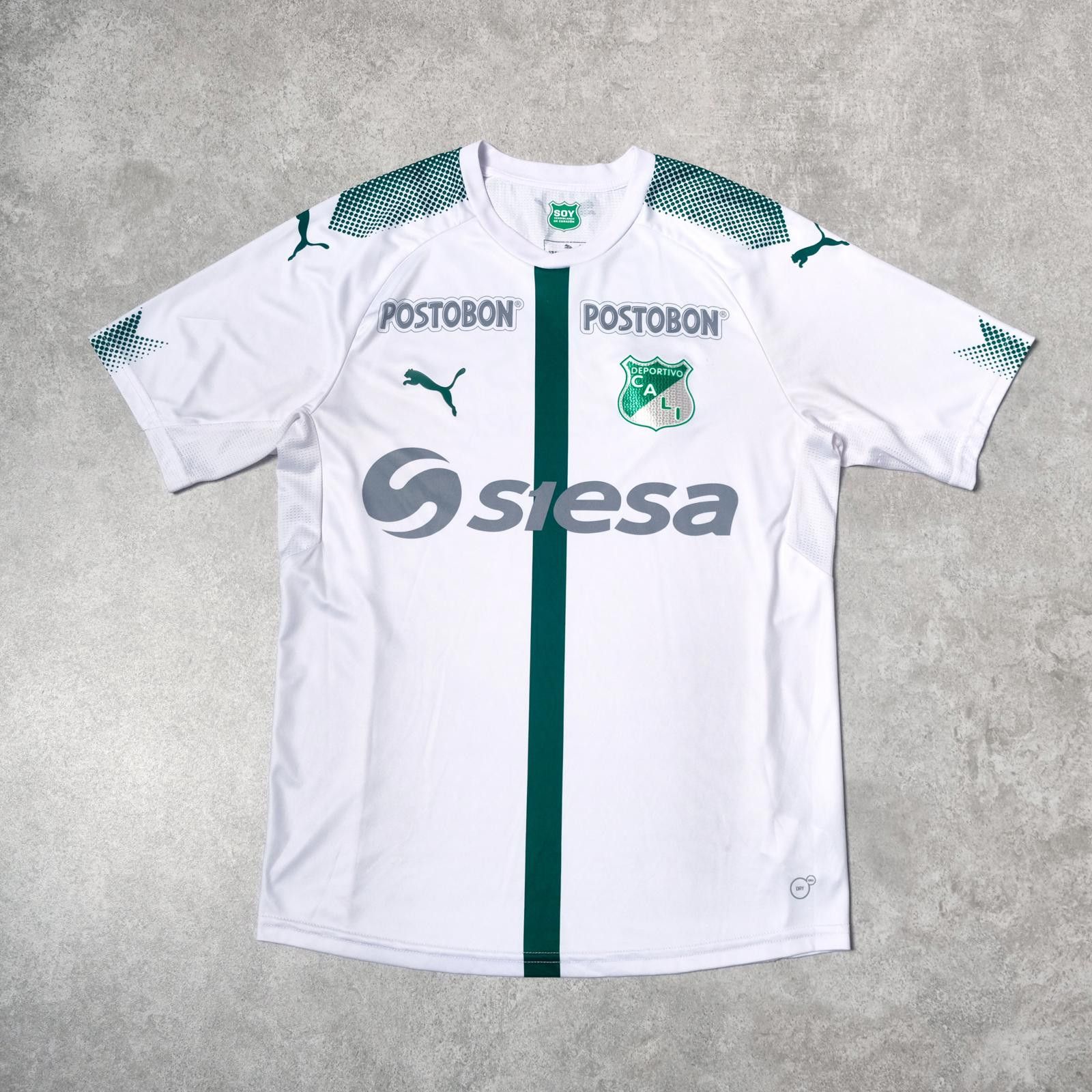 Puma 2018/19 Deportivo Cali (Colombia) Third Shirt Puma (M) Size US M / EU 48-50 / 2 - 1 Thumbnail