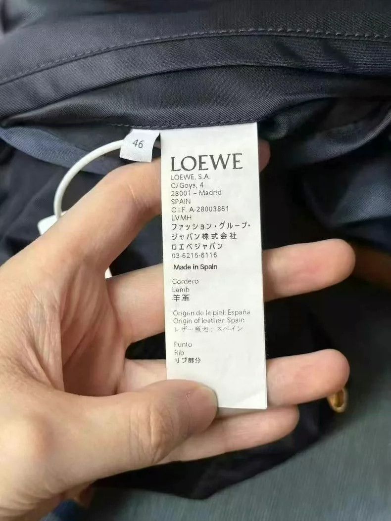 Loewe loewe Double-sided gold-button leather jacket 2506-Nextarro Size US M / EU 48-50 / 2 - 6 Thumbnail