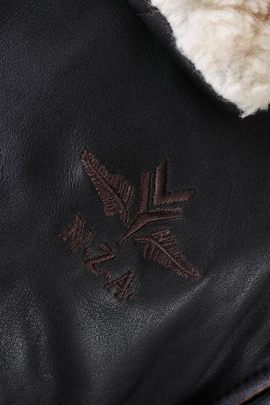 New Zealand Outback NZA New Zealand Auckland Brown Leather Bomber Flight Jacket Size US XXL / EU 58 / 5 - 4 Thumbnail