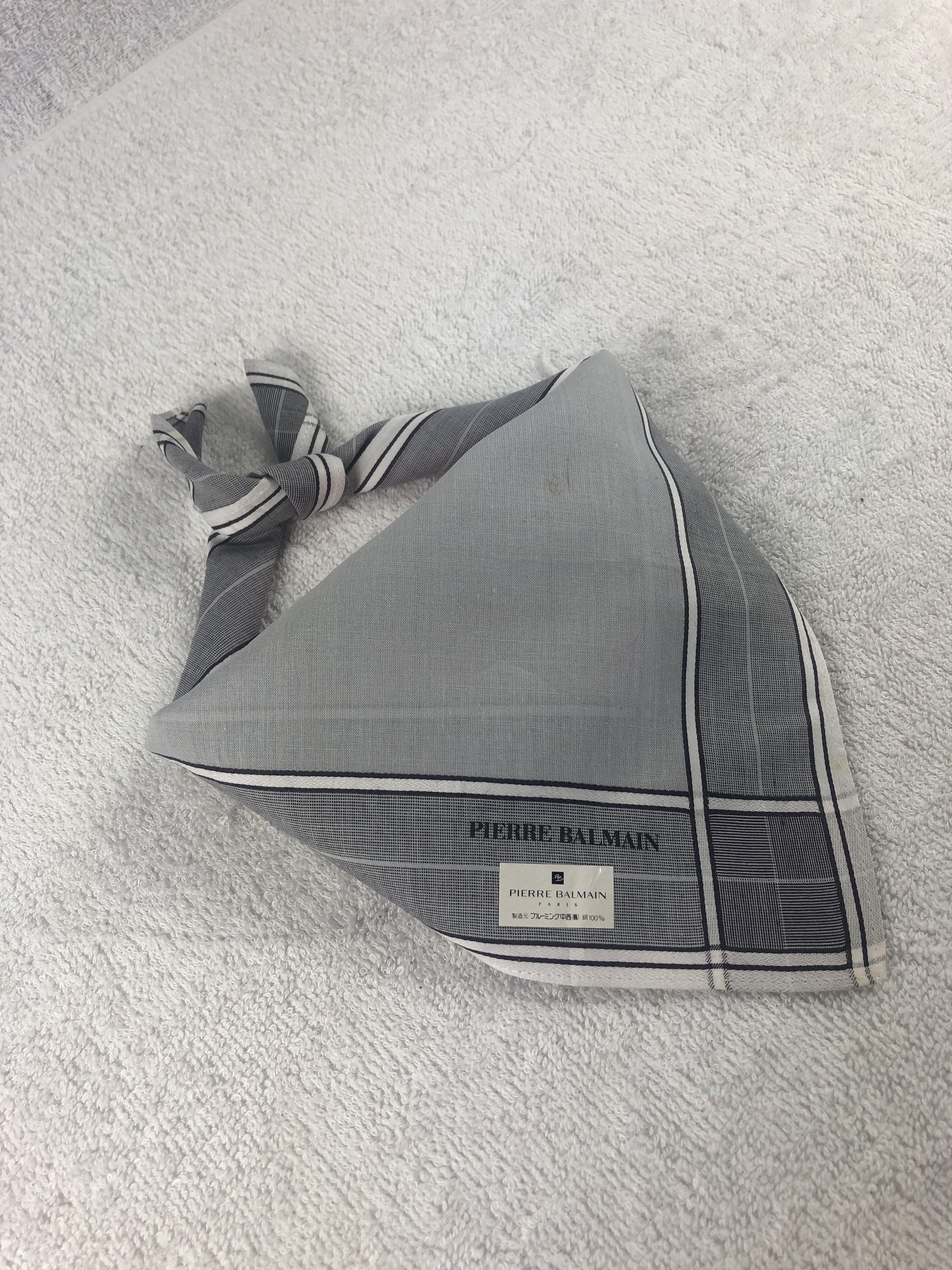 Pierre Balmain × Vintage Pierre Balmain Handkerchief / Bandana / Neckerchief Size ONE SIZE - 2 Thumbnail