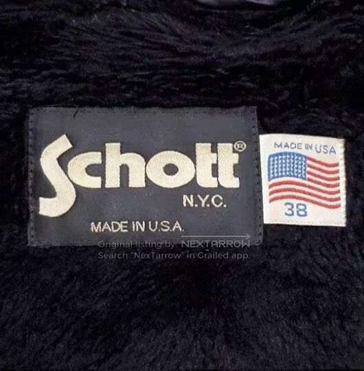 Schott Schott Straight stand-up collar leather jacket Size US XXS / EU 40 - 7 Thumbnail