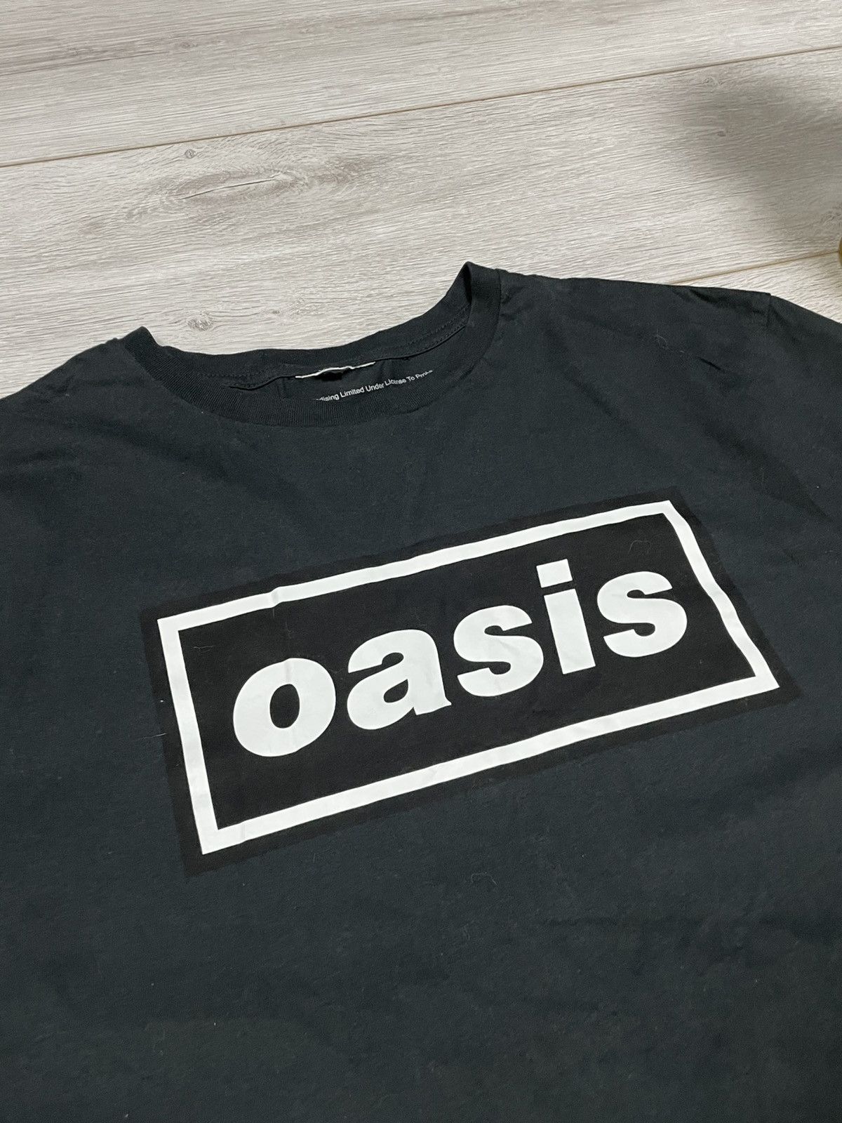 Band Tees Oasis Band box logo spell out Tee T-Shirt Size US XL / EU 56 / 4 - 3 Thumbnail