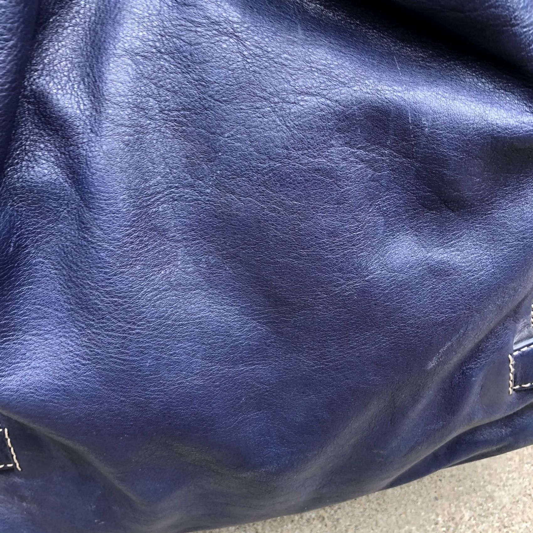 Michael Kors VINTAGE Michael Kors Shoulder Bag Women's Leather Blue Purse Medium 14x11x5 Designer Size ONE SIZE - 2 Thumbnail