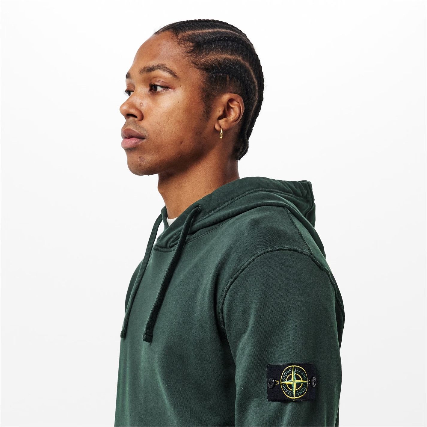 Stone Island o1g2r1mq0526 Heavyweight Fleece Hoodie in Green Size US S / EU 44-46 / 1 - 5 Thumbnail