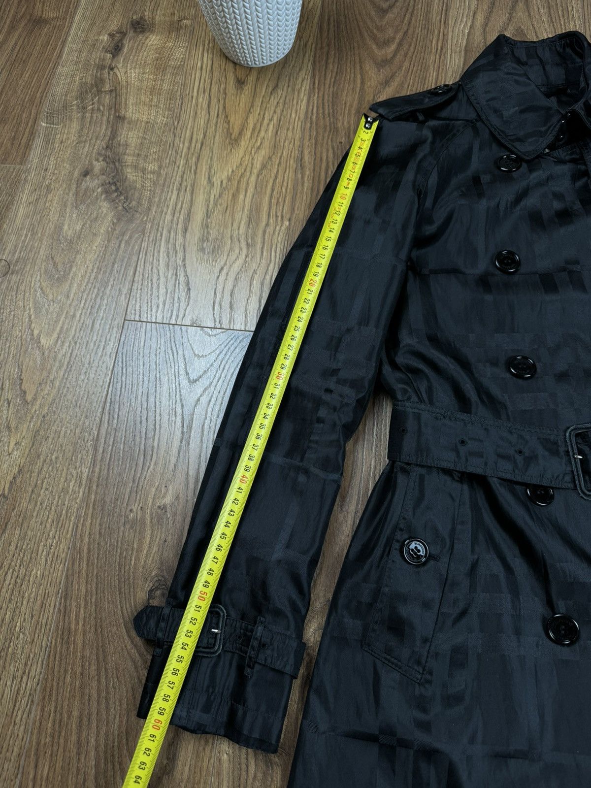 Burberry Vintage trench coat Burberry original luxury streetwear item Size XS / US 0-2 / IT 36-38 - 6 Thumbnail