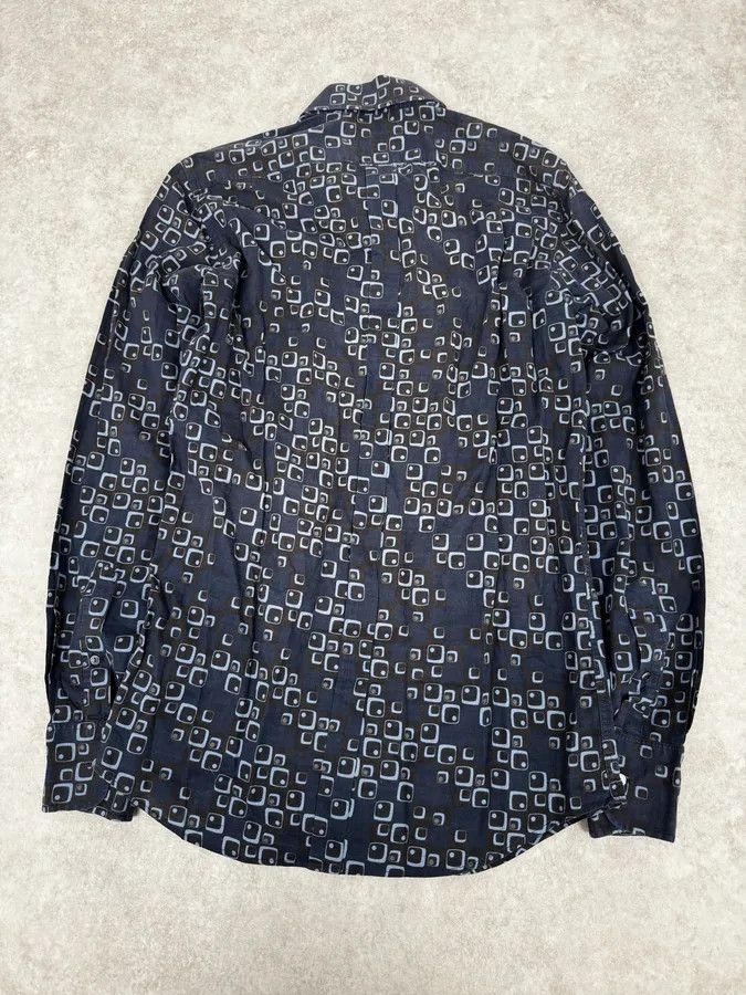 Dolce & Gabbana 2000s Dolce & Gabbana Blue Aqua Pattern Shirt Size US M / EU 48-50 / 2 - 4 Thumbnail