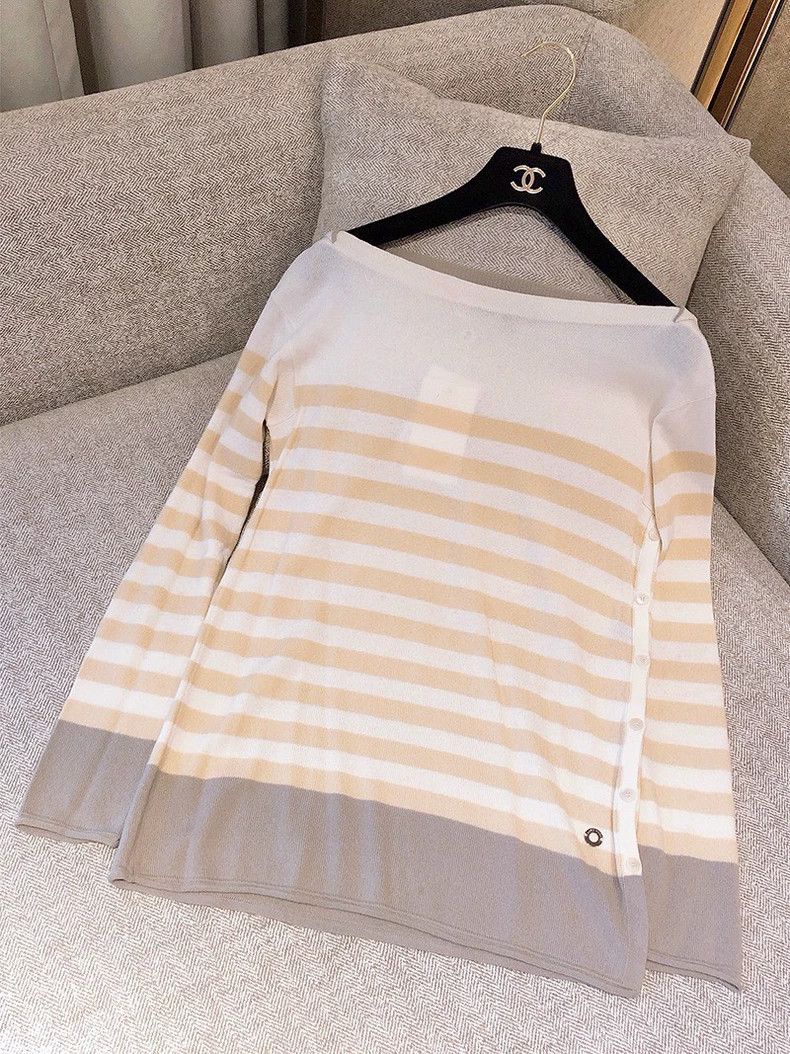 Loro Piana Loro Piana Baby Cashmere Off-Shoulder Sweater - dmc Size US S / EU 44-46 / 1 - 1 Thumbnail