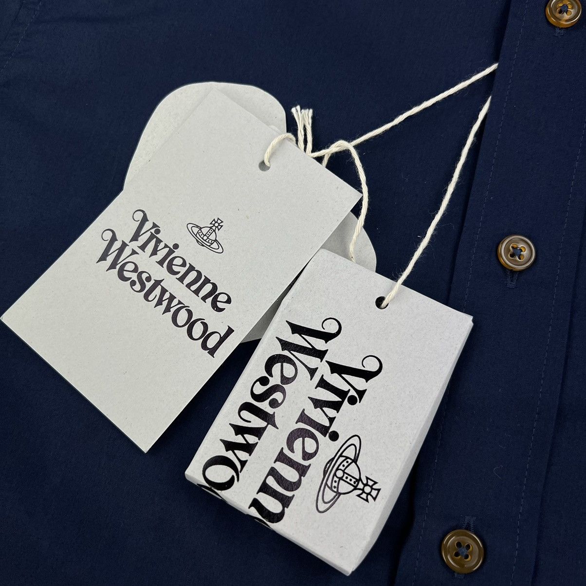 Vivienne Westwood Vivienne Westwood Krall Navy Shirt Size US L / EU 52-54 / 3 - 5 Thumbnail