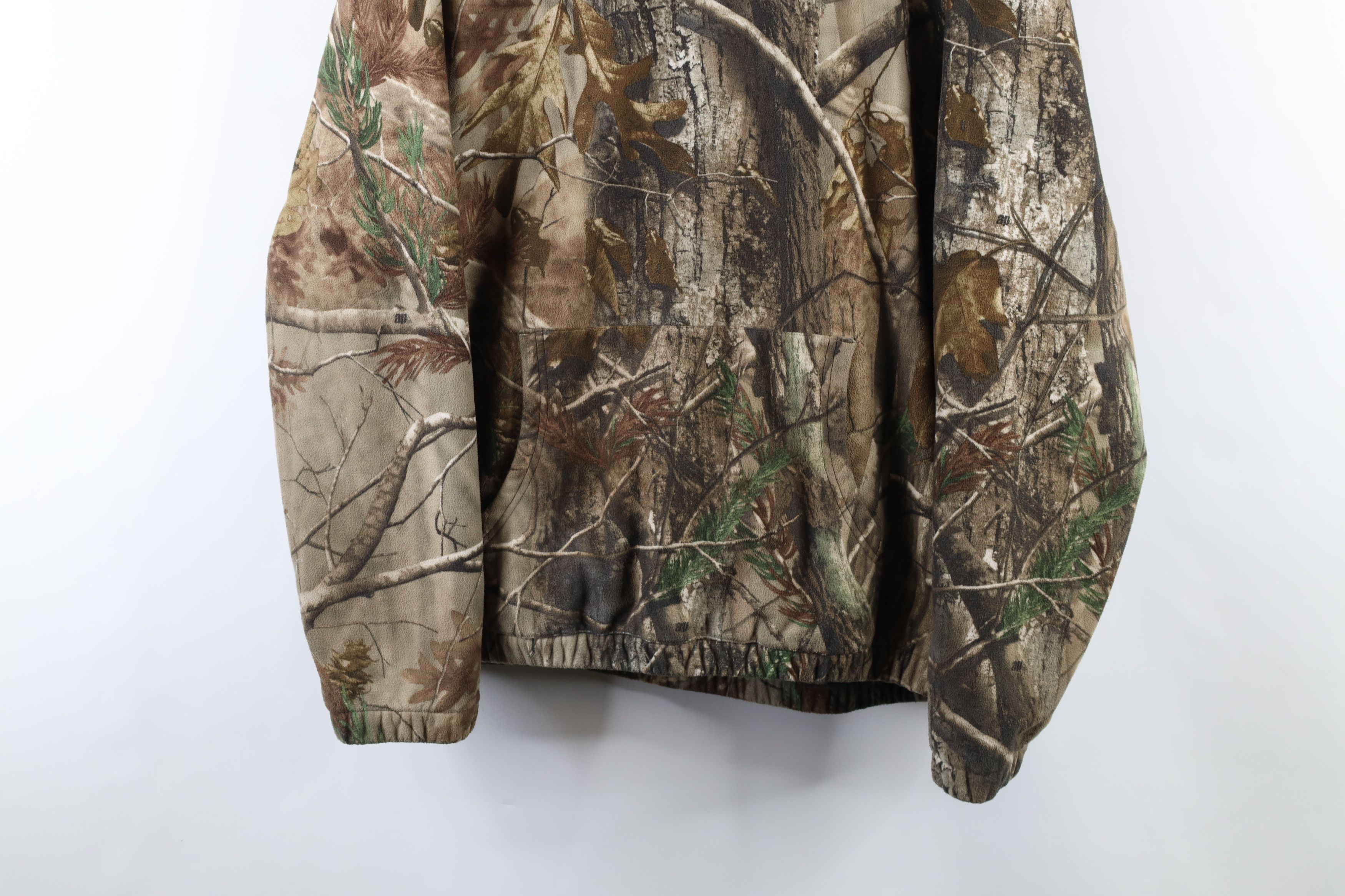 Vintage Vintage Streetwear Chamois Cloth Camouflage Hoodie Jacket Size US L / EU 52-54 / 3 - 3 Thumbnail