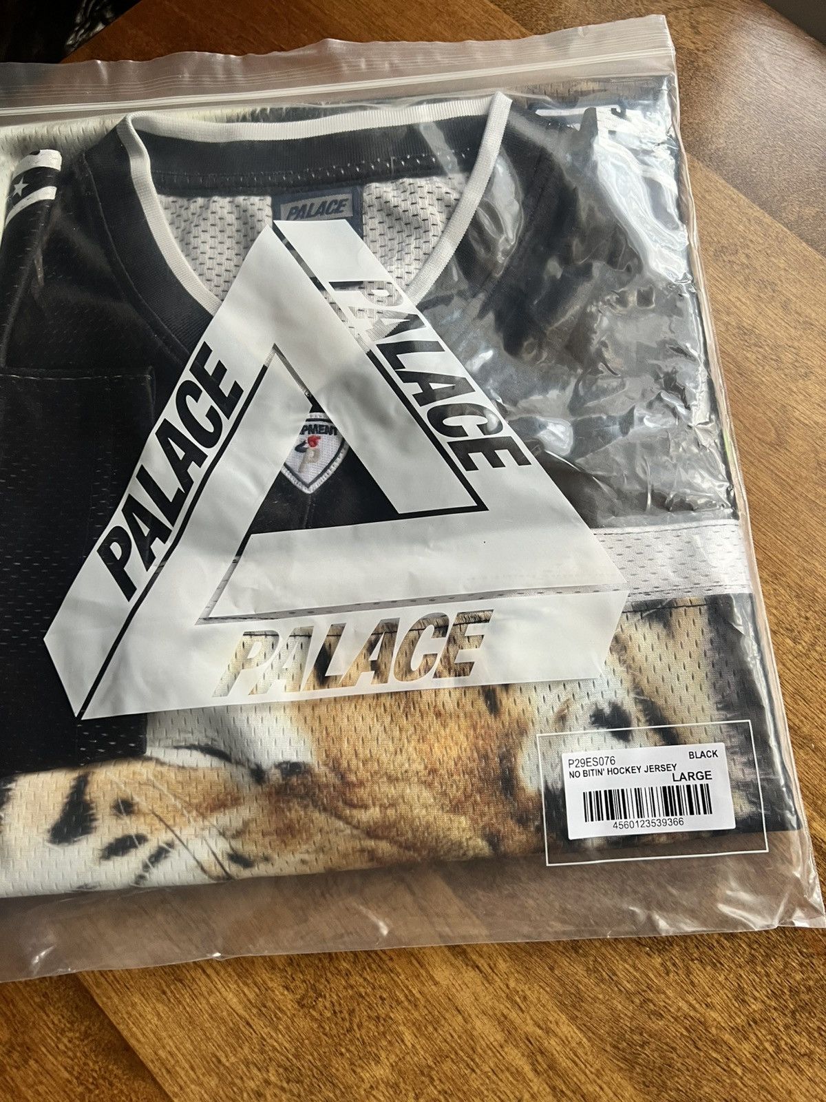 Palace Palace No Bitin Hockey Jersey Black Size US L / EU 52-54 / 3 - 3 Thumbnail
