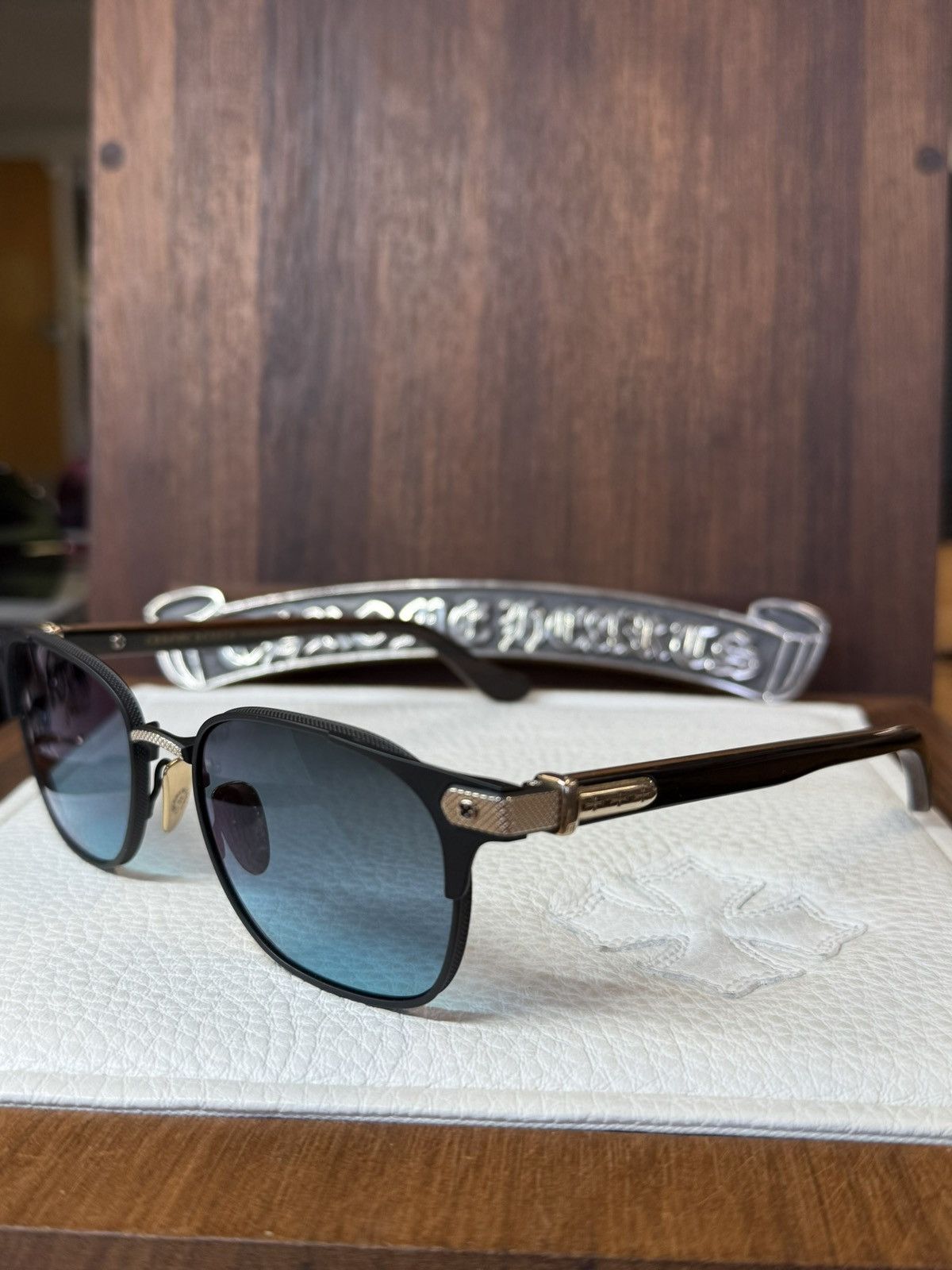 Chrome Hearts Chrome Hearts Gitenhed Sunglasses Size ONE SIZE - 9 Thumbnail