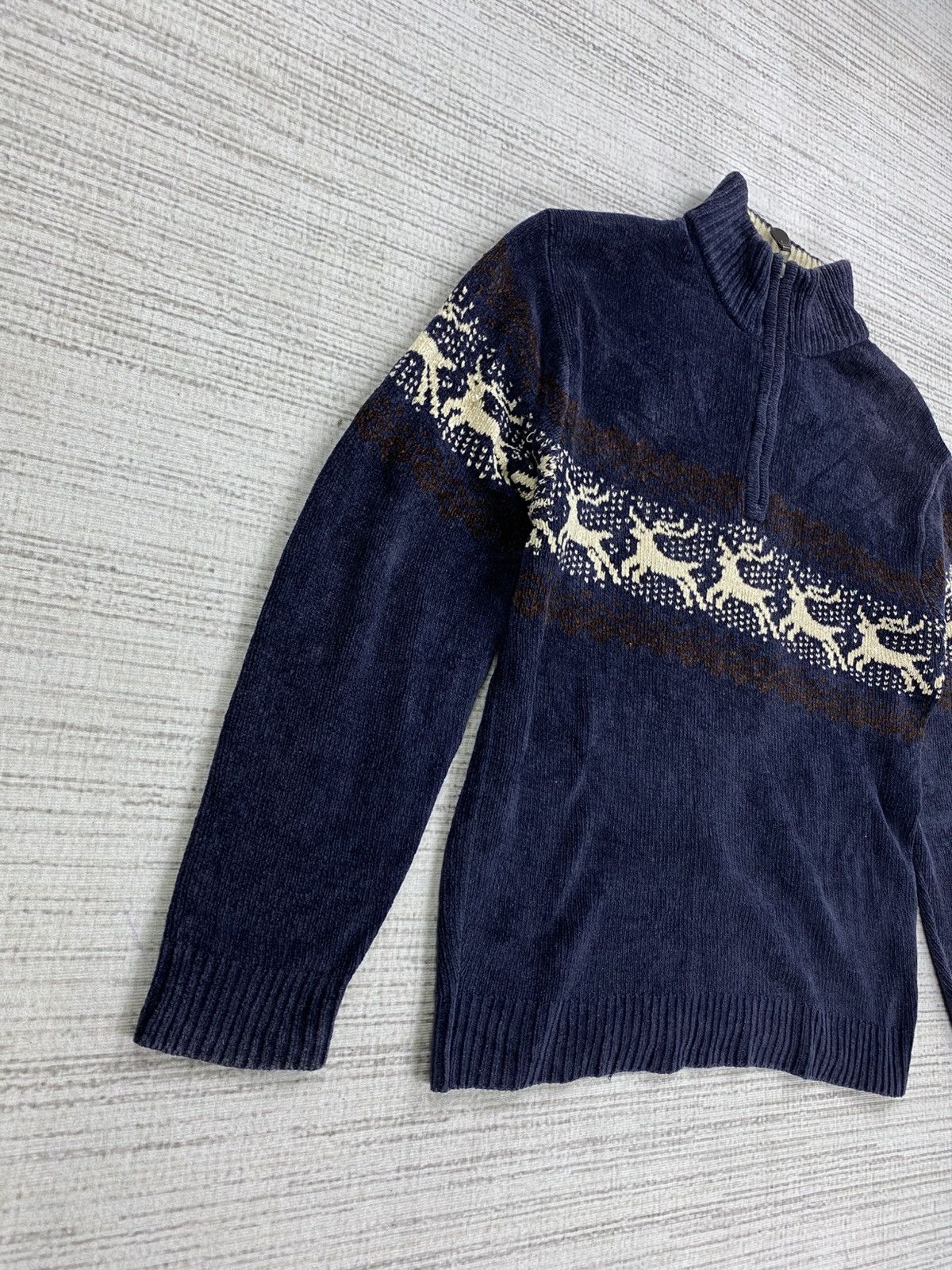 Gianni Valentino × Vintage Vintage Gianni Valentino Halfzipper Knitwear Size US M / EU 48-50 / 2 - 3 Thumbnail