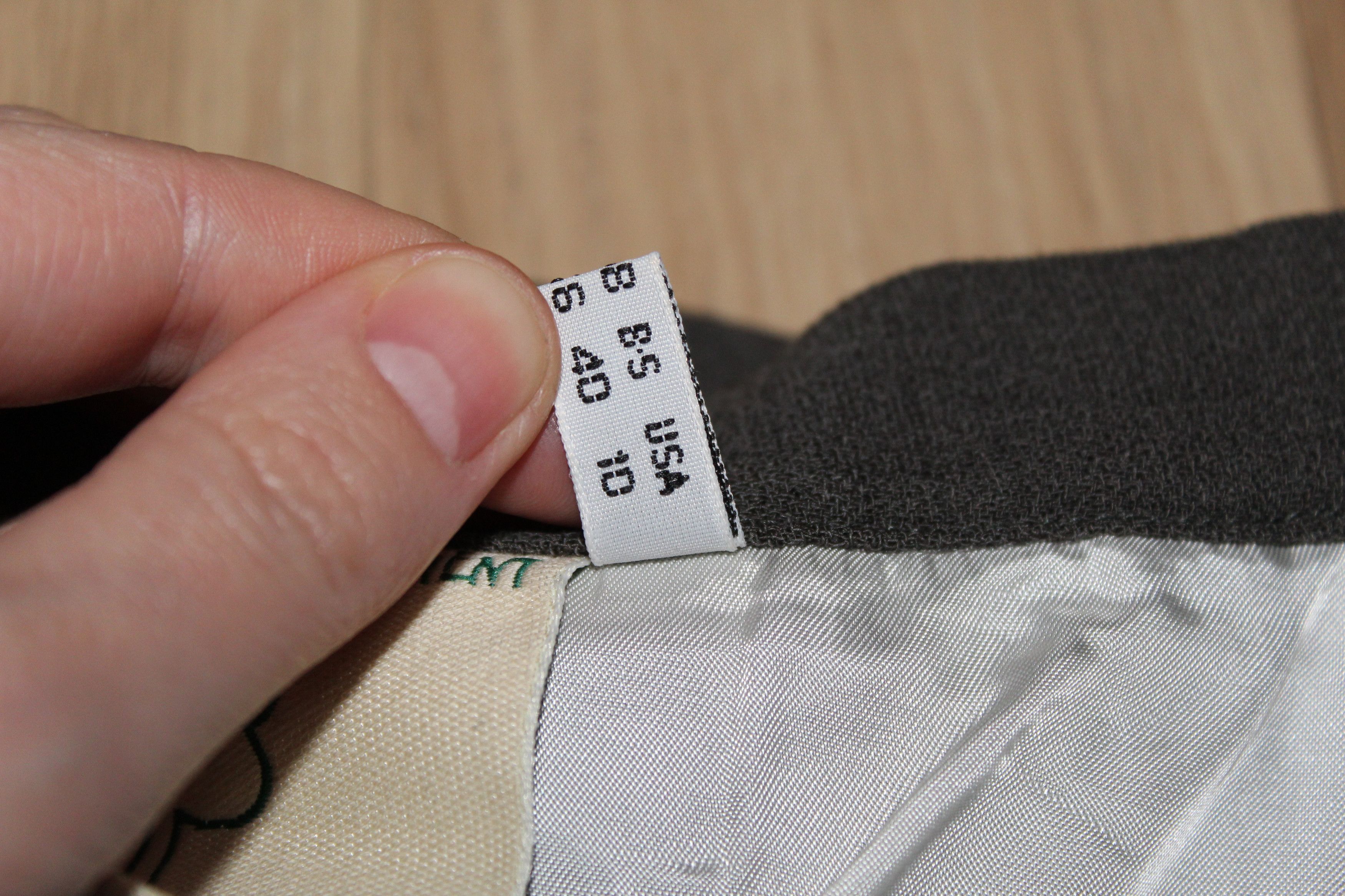 Moschino Vtg Rare 90's Moschino Wool Friendly Lined Italian Skirt Size L / US 10 / IT 46 - 8 Thumbnail
