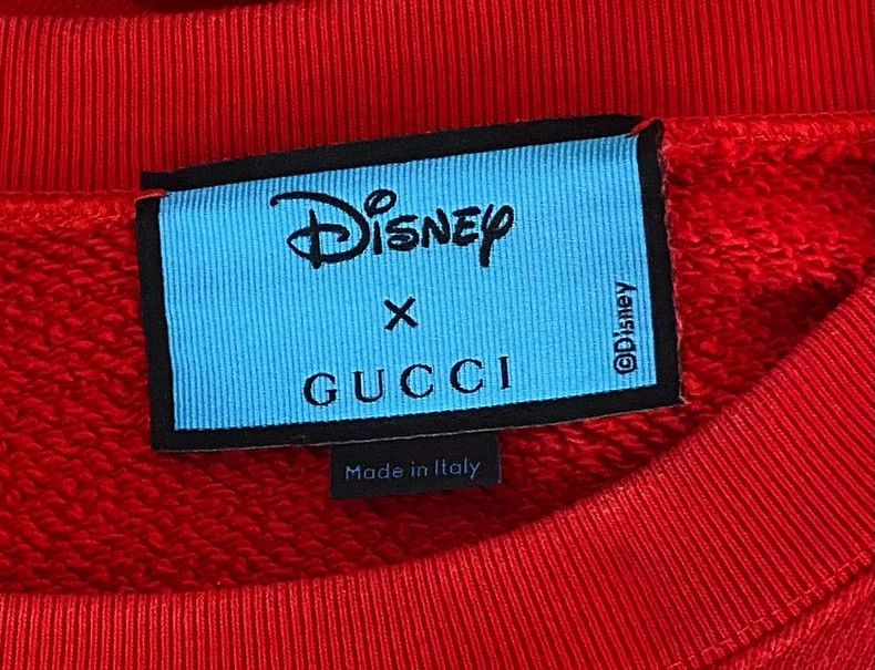 Gucci Gucci Red co-branded Donald Duck printed sweatshirt 2502-Ne Size US M / EU 48-50 / 2 - 5 Thumbnail