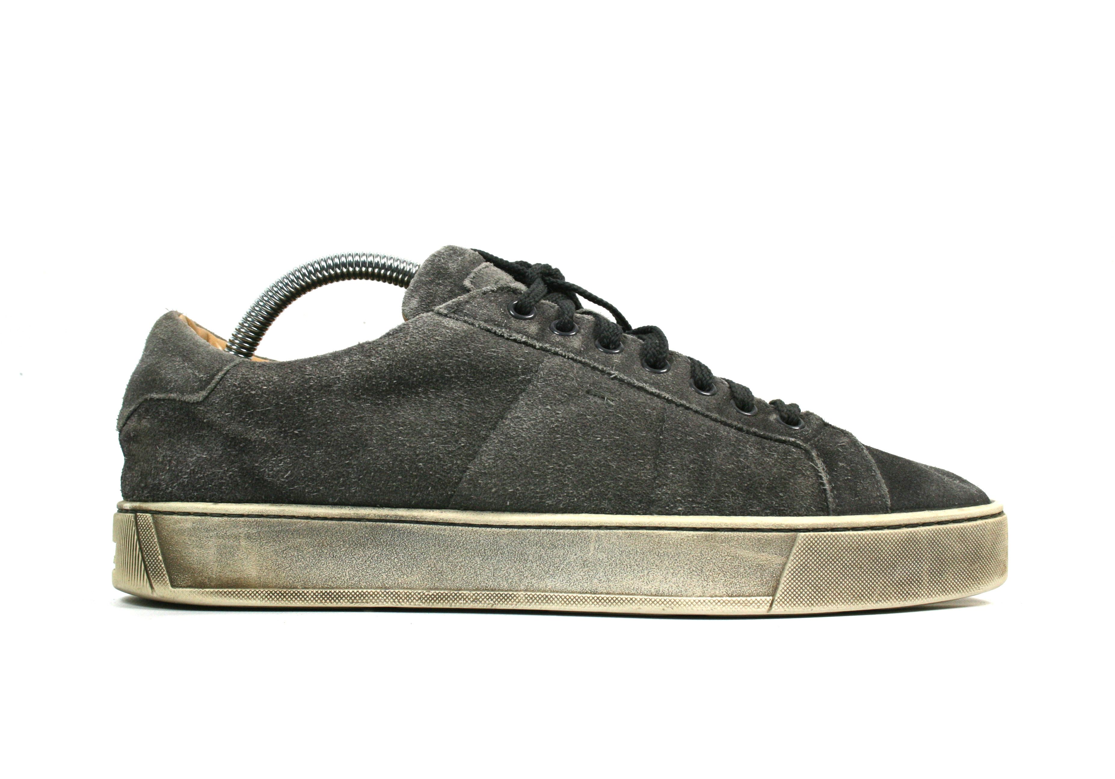 Santoni Suede Low Sneakers Size US 8 / EU 41 - 1 Thumbnail
