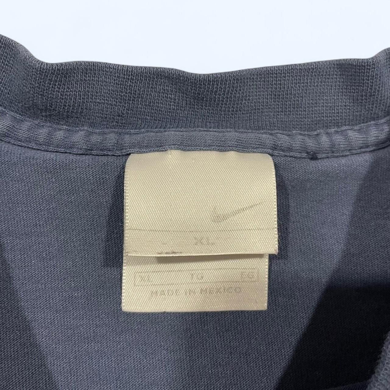 Nike × Vintage Vintage Y2K Navy Nike Swoosh T-Shirt Size US XL / EU 56 / 4 - 5 Thumbnail