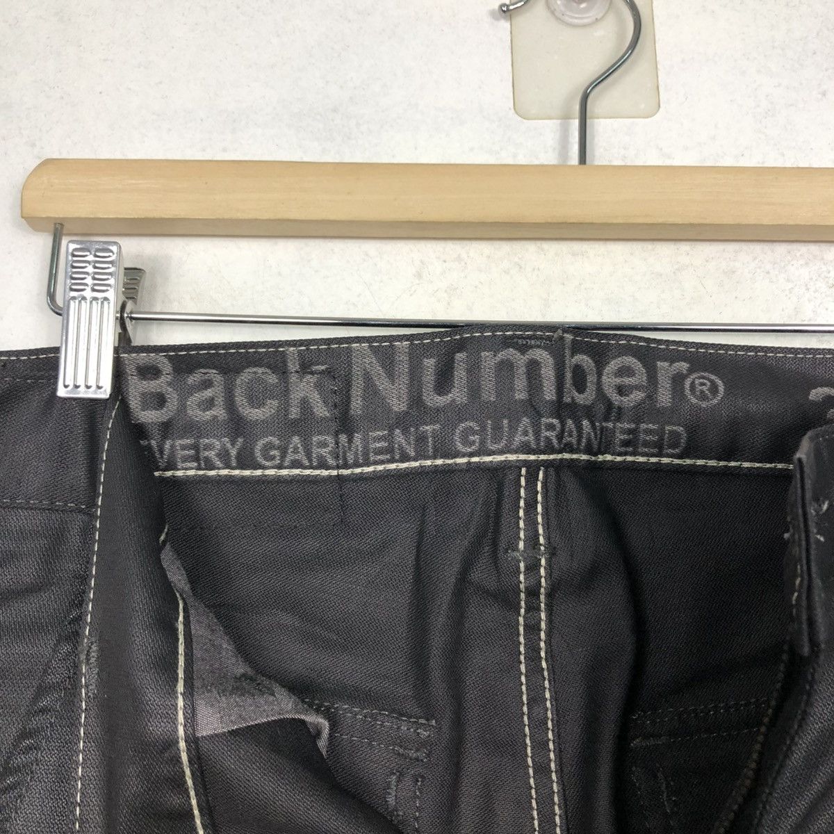 Hysteric Glamour 🔥VINTAGE BIKER PANTS WAXED DESIGN BACK NUMBER Size US 34 / EU 50 - 20 Thumbnail