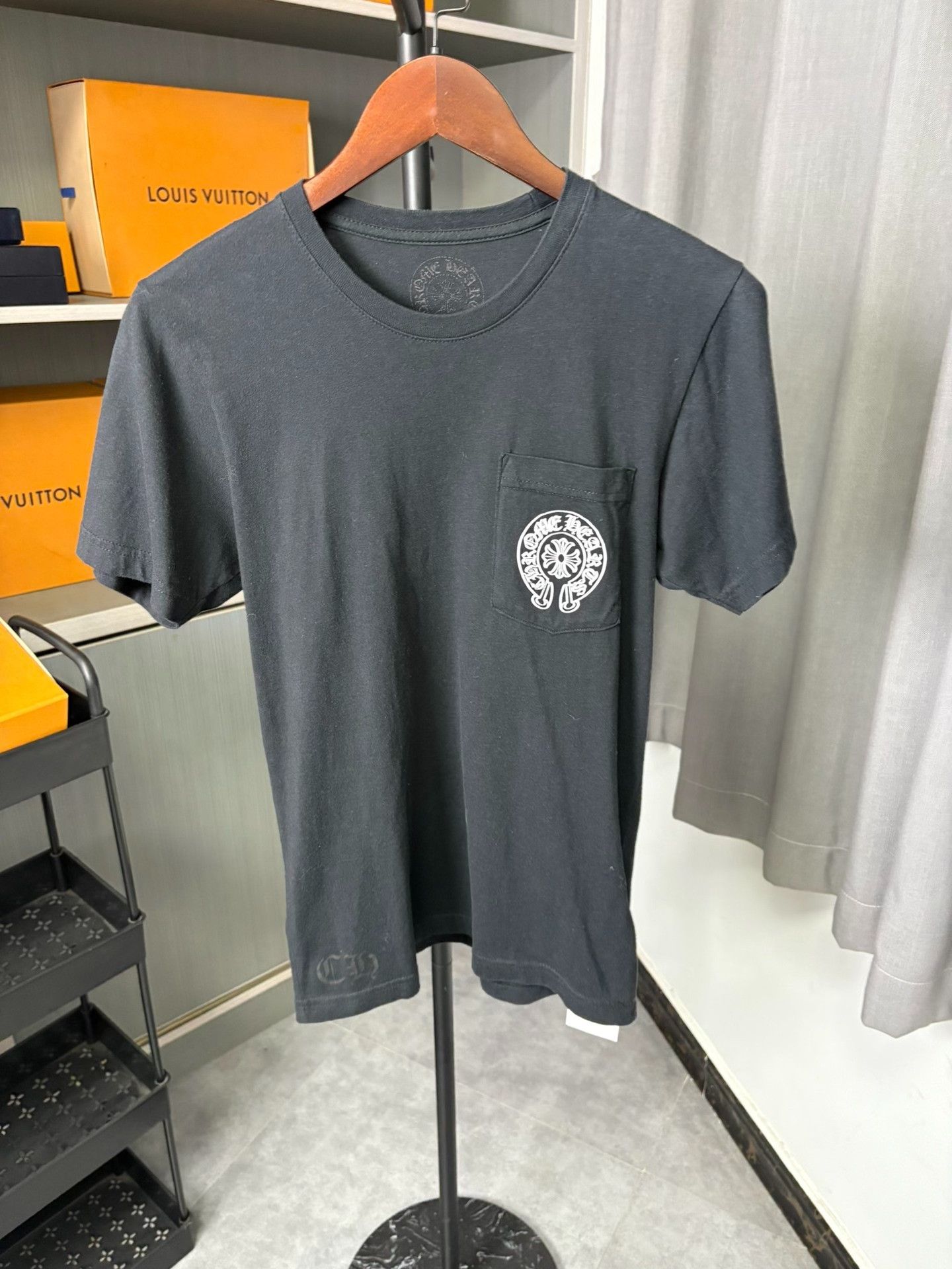 Chrome Hearts Chrome Hearts Black T-Shirt S Men Size US S / EU 44-46 / 1 - 1 Thumbnail