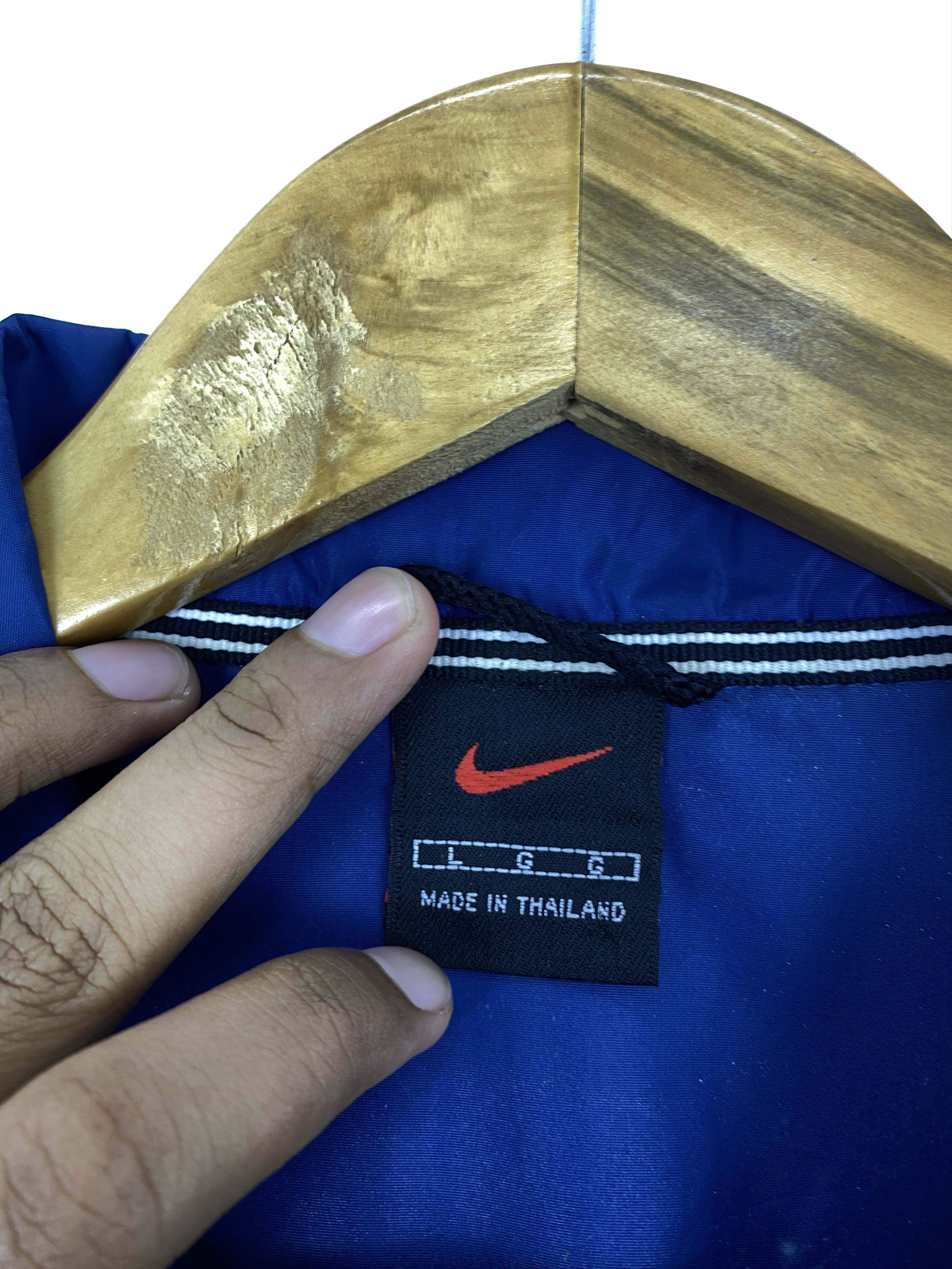 Nike Vintage 90s Nike Zipper Up Light Jacket Windbreaker WN0004 Size US L / EU 52-54 / 3 - 7 Thumbnail