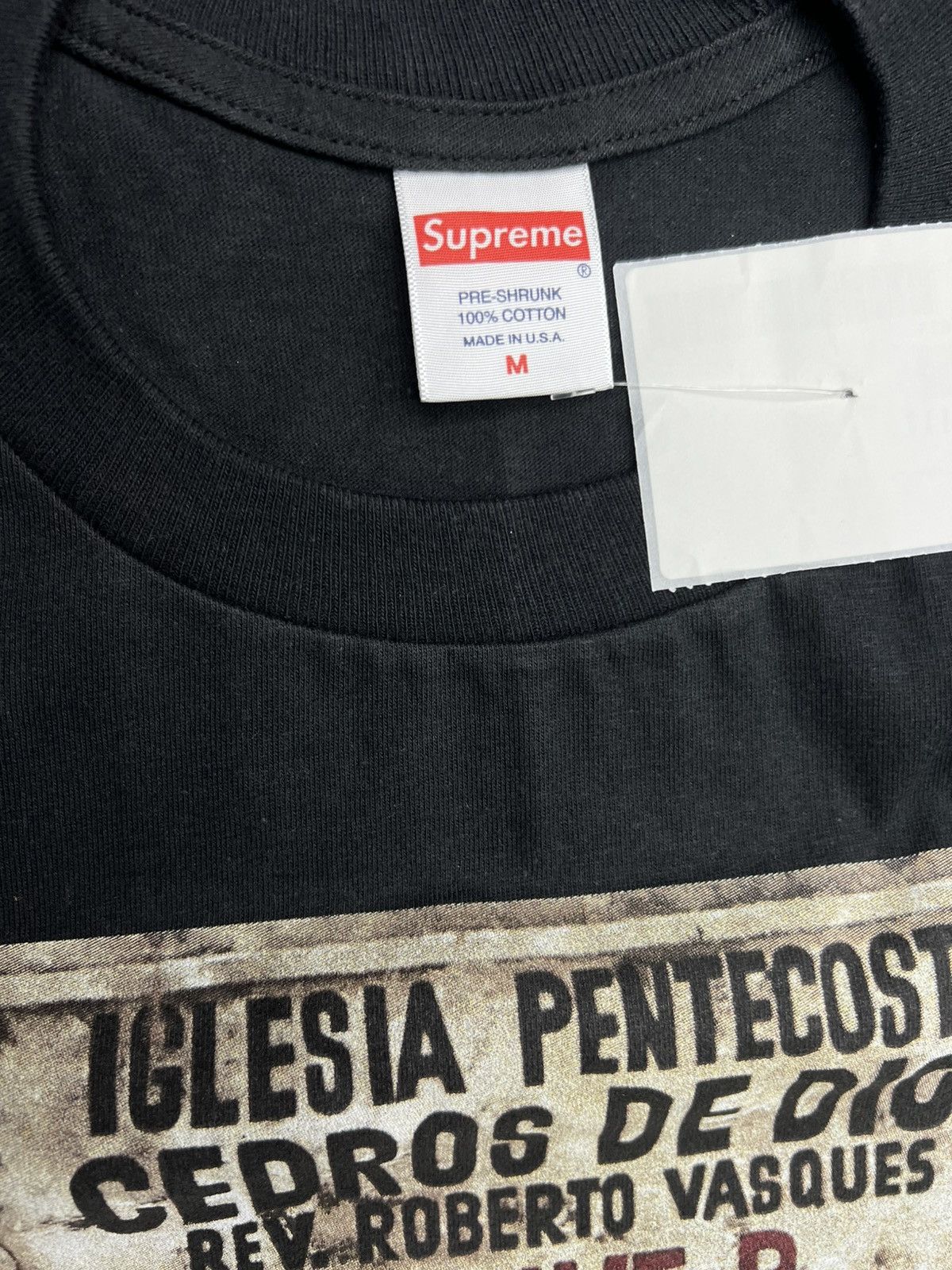 Supreme Supreme Iglesia Pentecostal T-Shirt Size US M / EU 48-50 / 2 - 3 Thumbnail