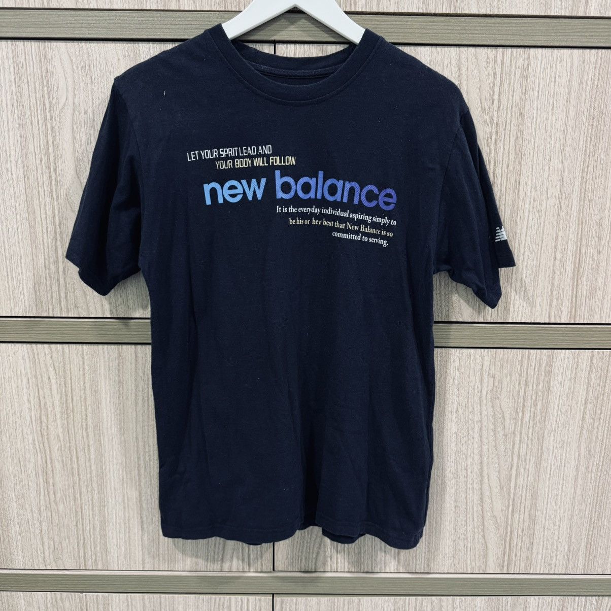 New Balance NEW Balance Big Print Tee Size US M / EU 48-50 / 2 - 1 Thumbnail