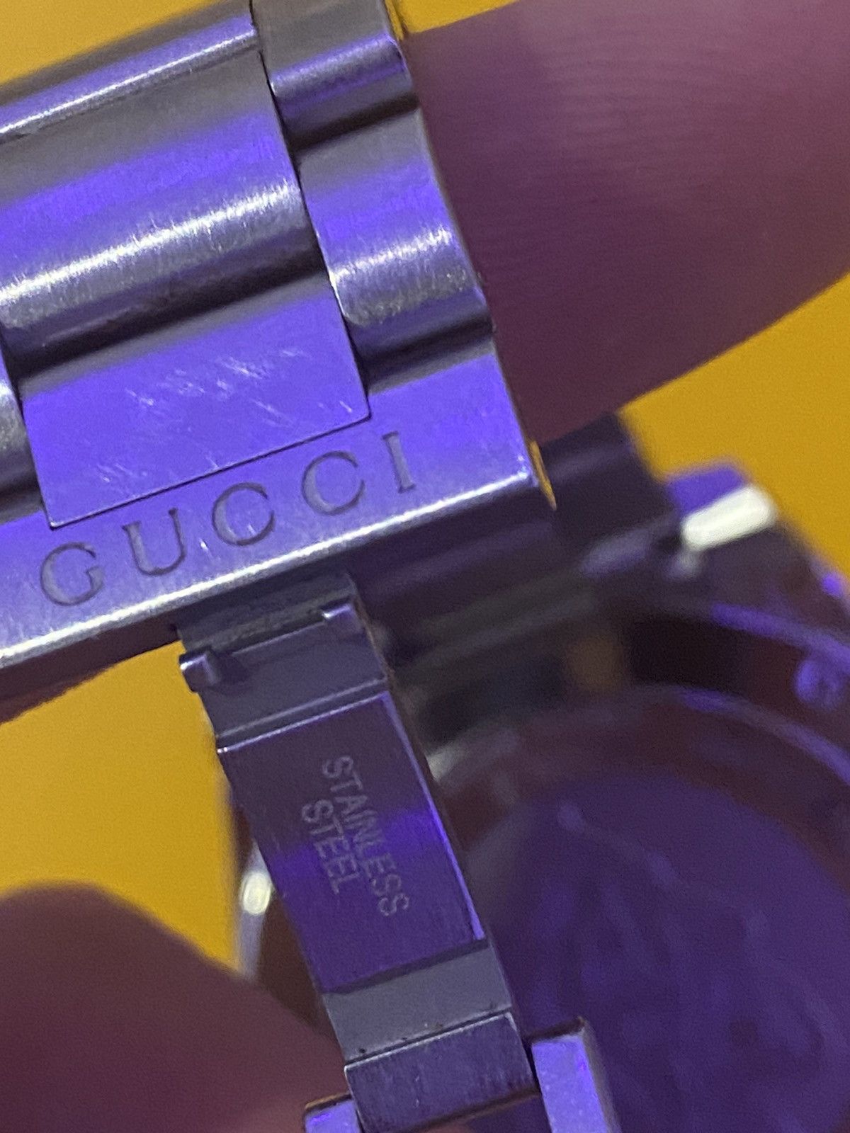 Gucci Swiss Blue Dial Stainless Steel 45mm Dive Watch by GUCCI Size ONE SIZE - 5 Thumbnail