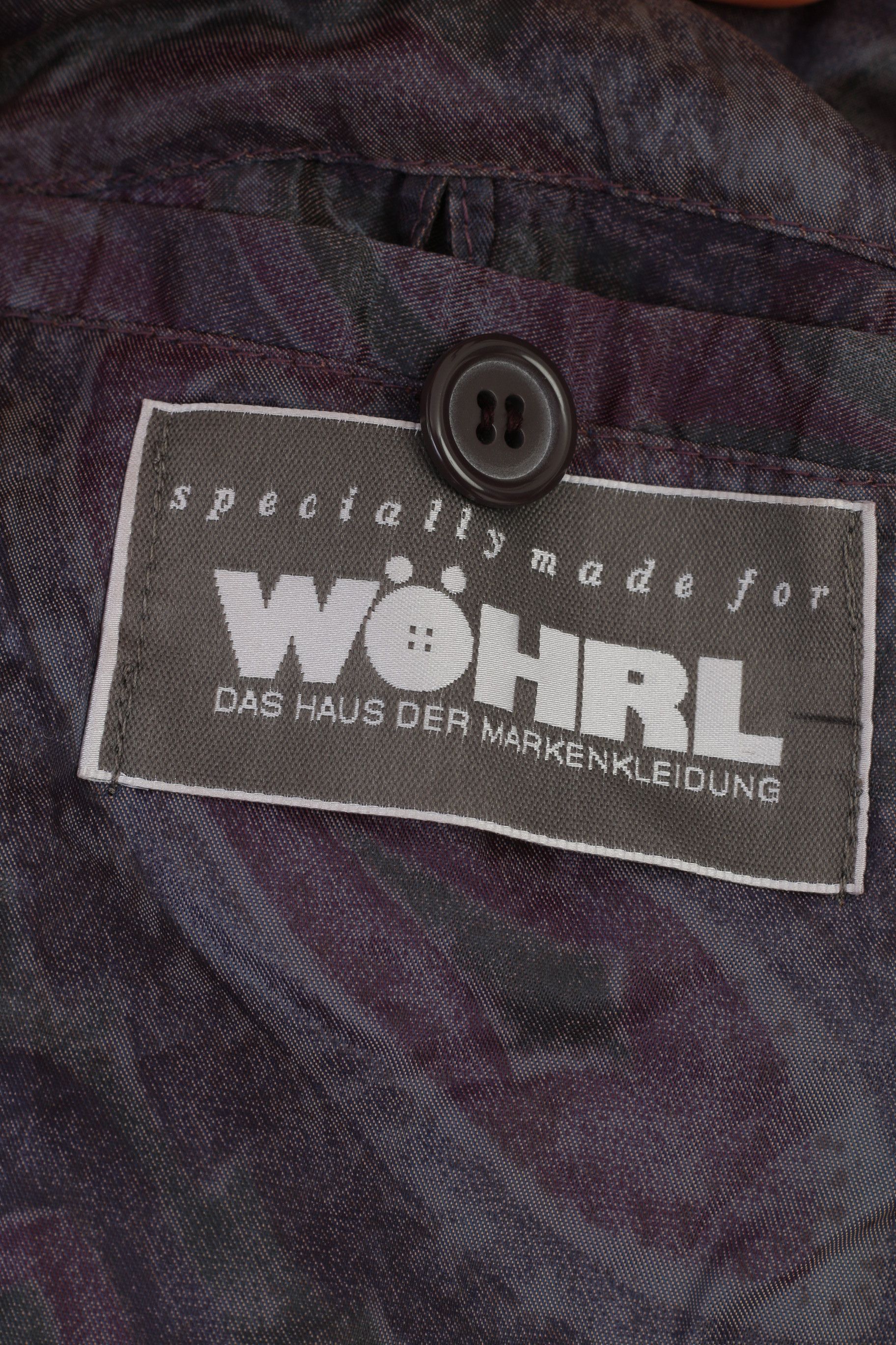 Vintage Wohrl Woman 42 XL Jacket Burgundy Leather Full Zipper 2331 Size XL / US 12-14 / IT 48-50 - 5 Thumbnail