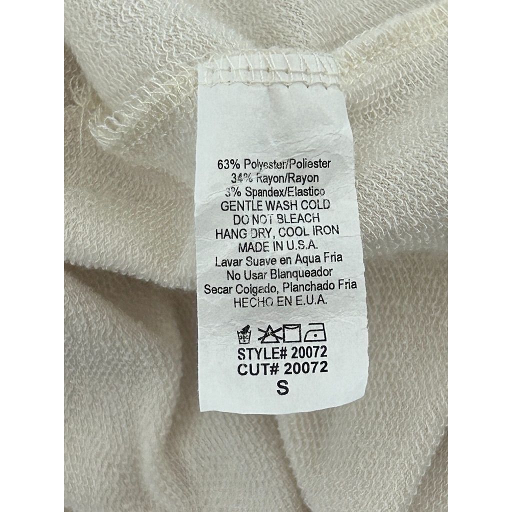 Other Mystree Women's Leopard Print Stripe Jogger Set in Cream / B Size 27" / US 4 / IT 40 - 5 Thumbnail