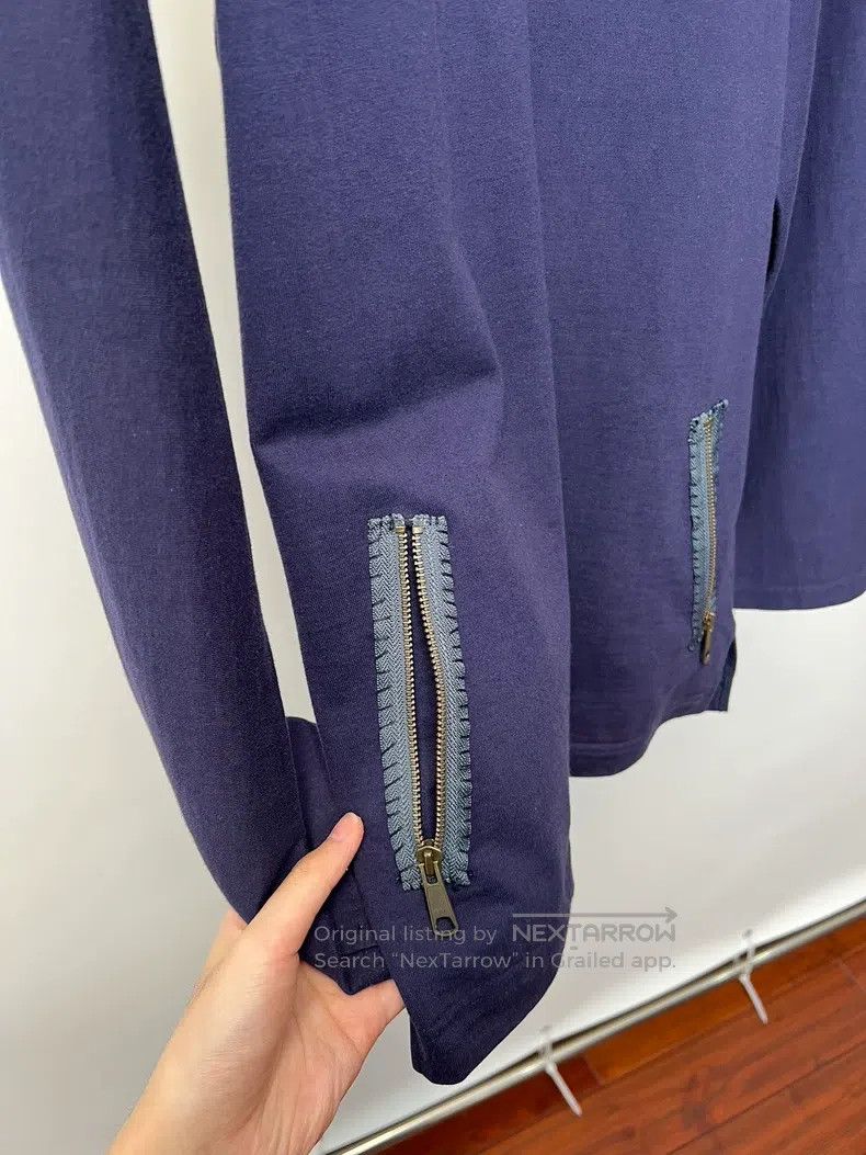 Yohji Yamamoto YOHJI YAMAMOTO Special stand-up collar half-zip long sleev Size US L / EU 52-54 / 3 - 5 Thumbnail