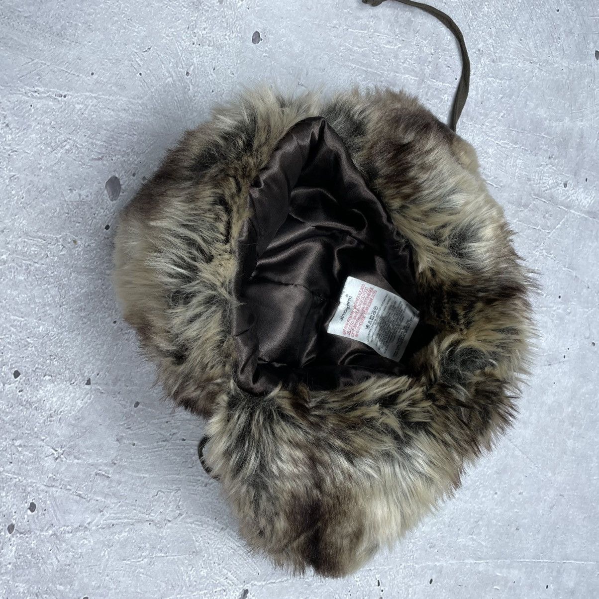Vintage USHANKA Fur Fuzzy Mohair Y2K Avant Garde Hat Vintage Opium Size ONE SIZE - 6 Thumbnail