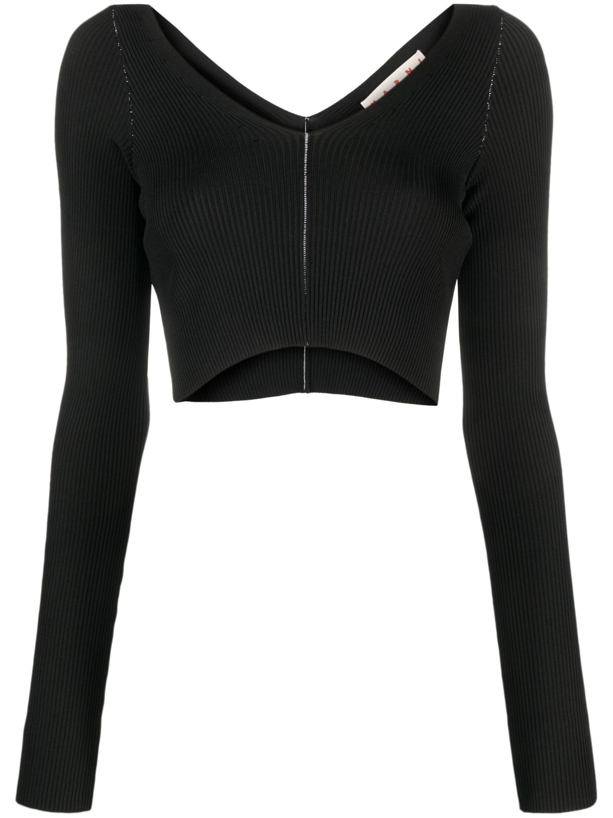 Marni o1w1db10125 Top in Black Size M / US 6-8 / IT 42-44 - 1 Thumbnail