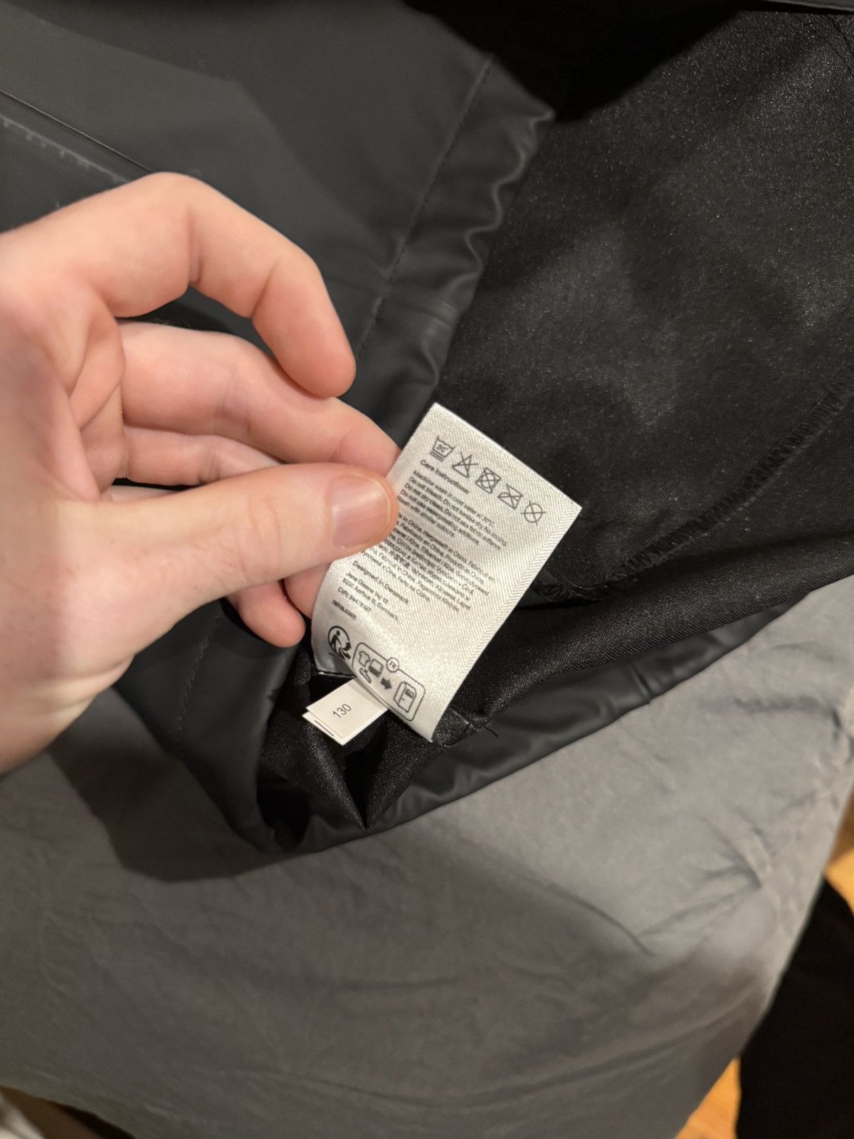 Rains Rains Storm Breaker Rain Jacket Black Size Medium Size US M / EU 48-50 / 2 - 6 Thumbnail