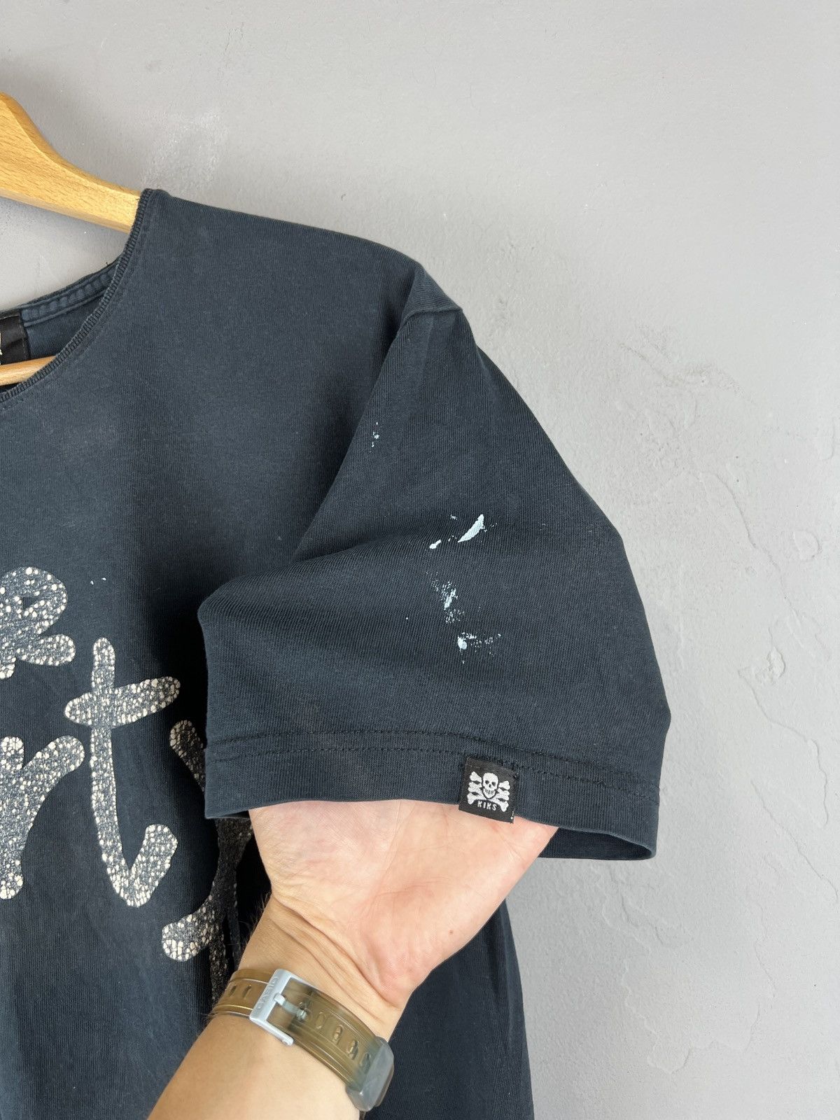 Designer × KIKS TYO × Vintage Vintage Distressed Trashed KIKS TYO The Dirty Japan Tee Size US M / EU 48-50 / 2 - 5 Thumbnail