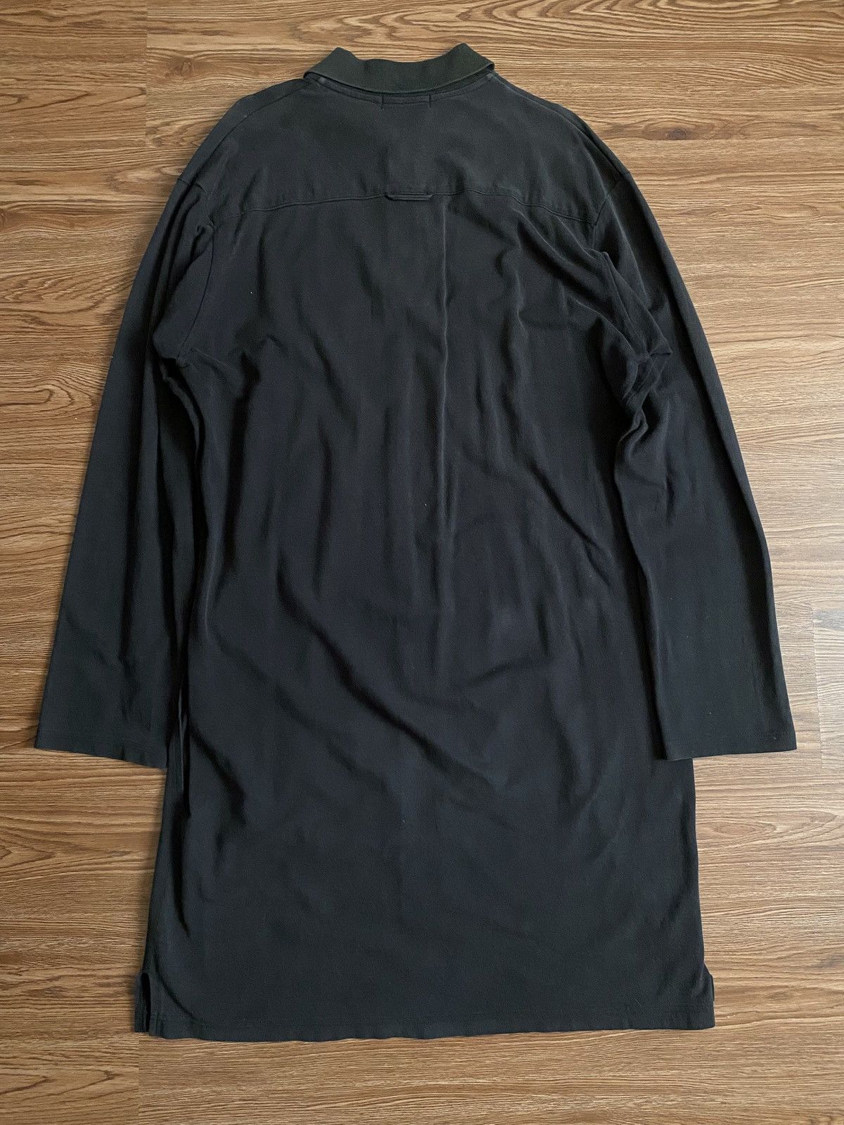 Yohji Yamamoto Yohji Yamamoto Pour Homme Long Sleeve Polo Shirt SS11 Look37 Size US M / EU 48-50 / 2 - 6 Thumbnail
