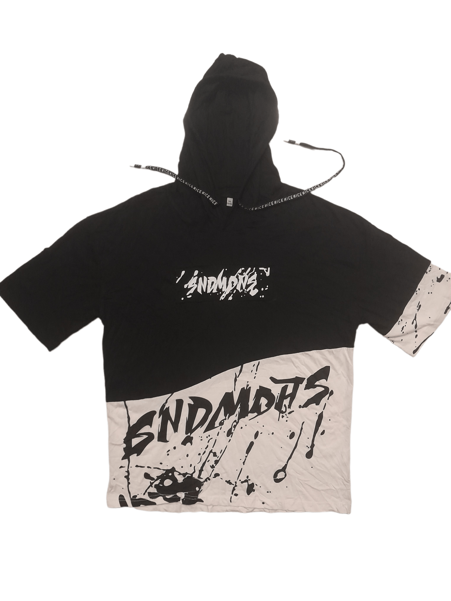 SNDM DHS Punk Short Sleeve T-Shirt Hoodies (S137)