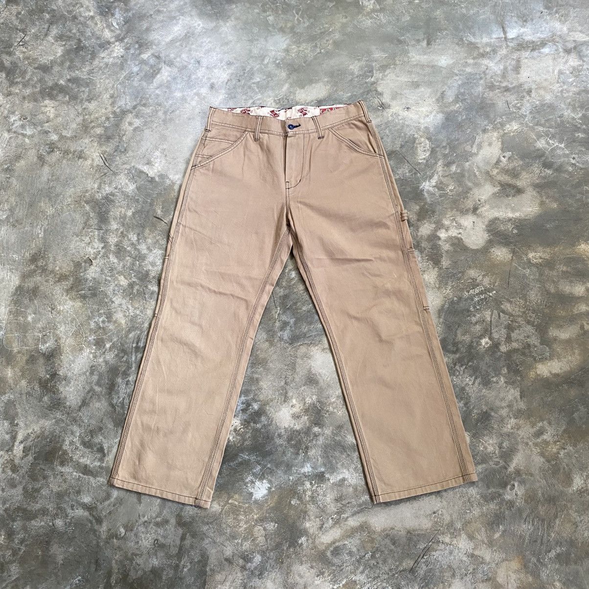 CAT'S PAW 2000s Cat's Paw By Toyo Enterprice Carpenter Pants Size US 29 - 2 Thumbnail