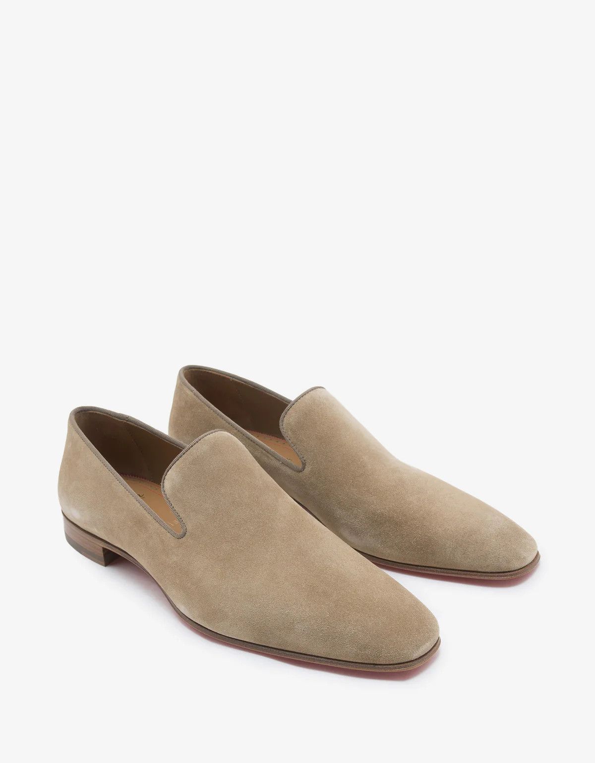 Christian Louboutin o1bcso1str1024 Dandelion Flat in Beige Size US 10 / EU 43 - 2 Thumbnail