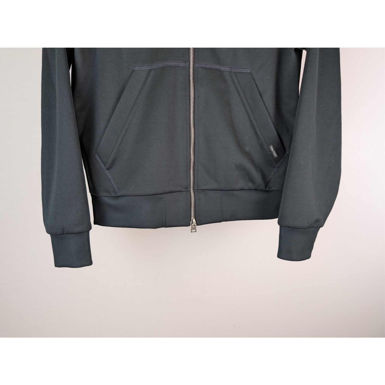 Tom Ford o1rshd1 CC20 High-Neck Track Jacket in Black Size US M / EU 48-50 / 2 - 4 Thumbnail