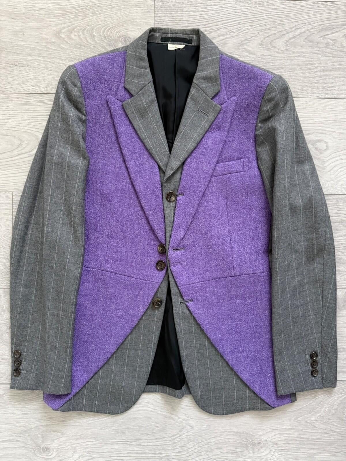 Comme des Garcons Comme Des Garcons Homme Plus AW2009 Curve Panelled Wool Suit Size US XS / EU 42 / 0 - 4 Thumbnail