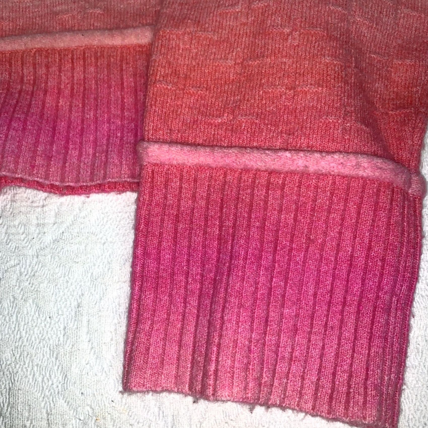 Anthropologie Anthropologie Pilcro Sweater S Pink Mock Neck Cropped Boho Hippie Gradient Ombre Womens Size S / US 4 / IT 40 - 3 Thumbnail