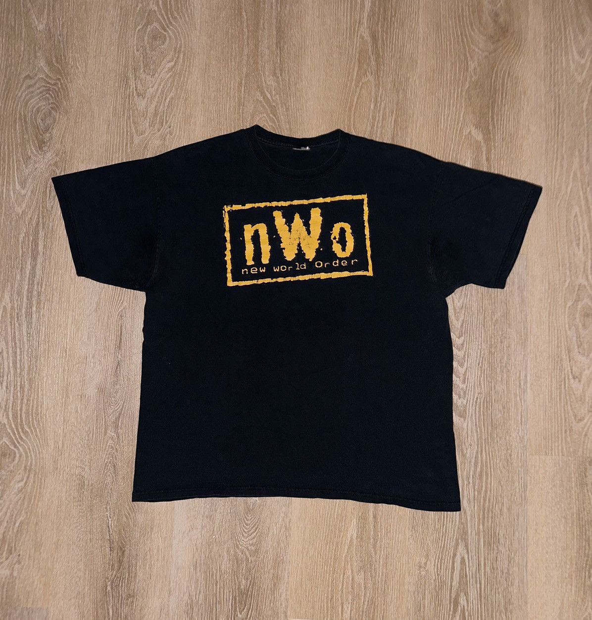 Vintage × WCW/nWo Vintage N.W.O New World Order WCW Wrestling T-Shirt Size US XL / EU 56 / 4 - 1 Thumbnail
