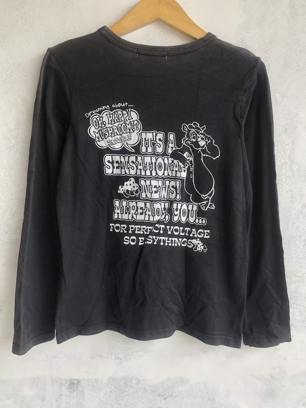 If Six Was Nine POEM OH,HAPPY MUSHROOM!? STOONER STYLE Size US M / EU 48-50 / 2 - 2 Thumbnail