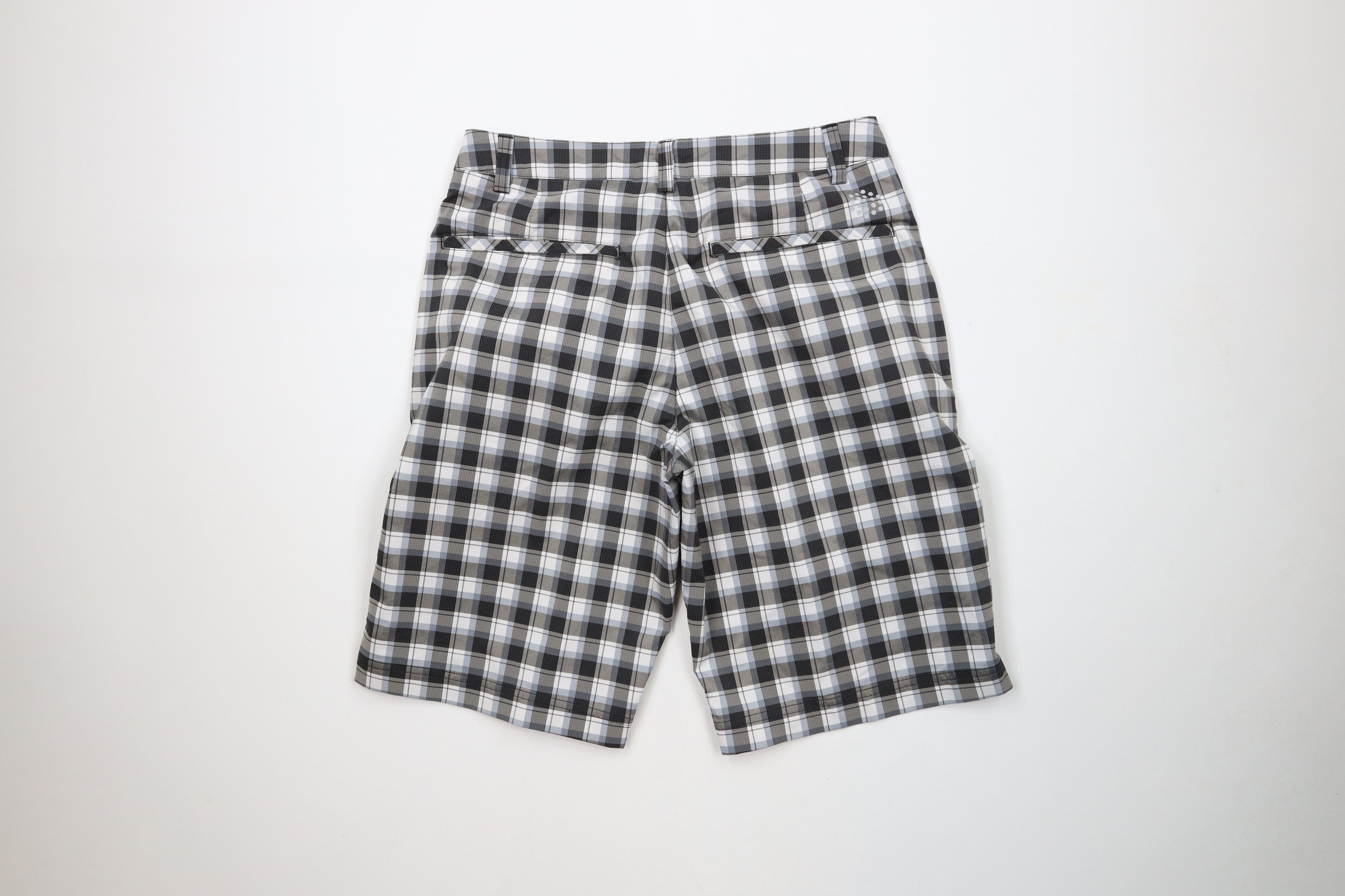 Puma × Vintage Puma Golf Cell Rickie Fowler Golfing Chino Shorts Plaid Size US 30 / EU 46 - 10 Thumbnail
