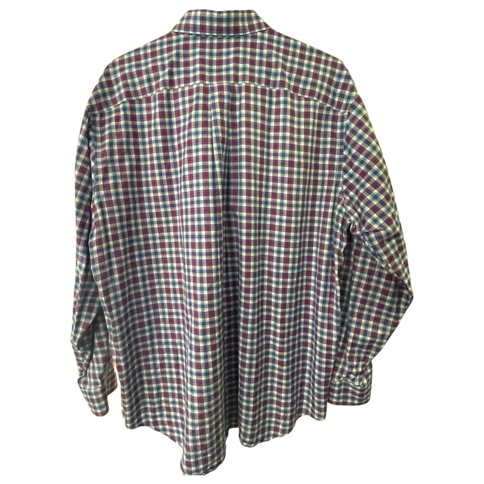 Vineyard Vines Vineyard Vines Men's Tucker Shirt XL Plaid Long Sleeve Size US XL / EU 56 / 4 - 6 Thumbnail