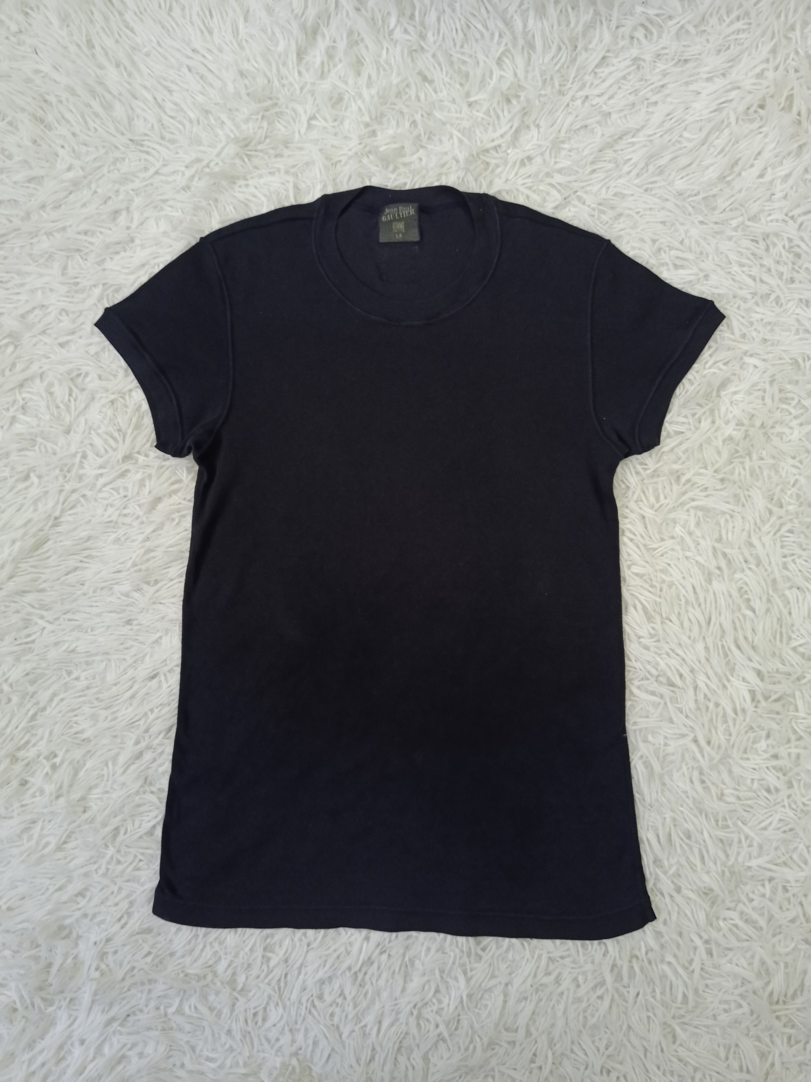 Jean Paul Gaultier JEAN PAUL GAULTIER HOMME BLACK T SHIRT Size S / US 4 / IT 40 - 2 Thumbnail