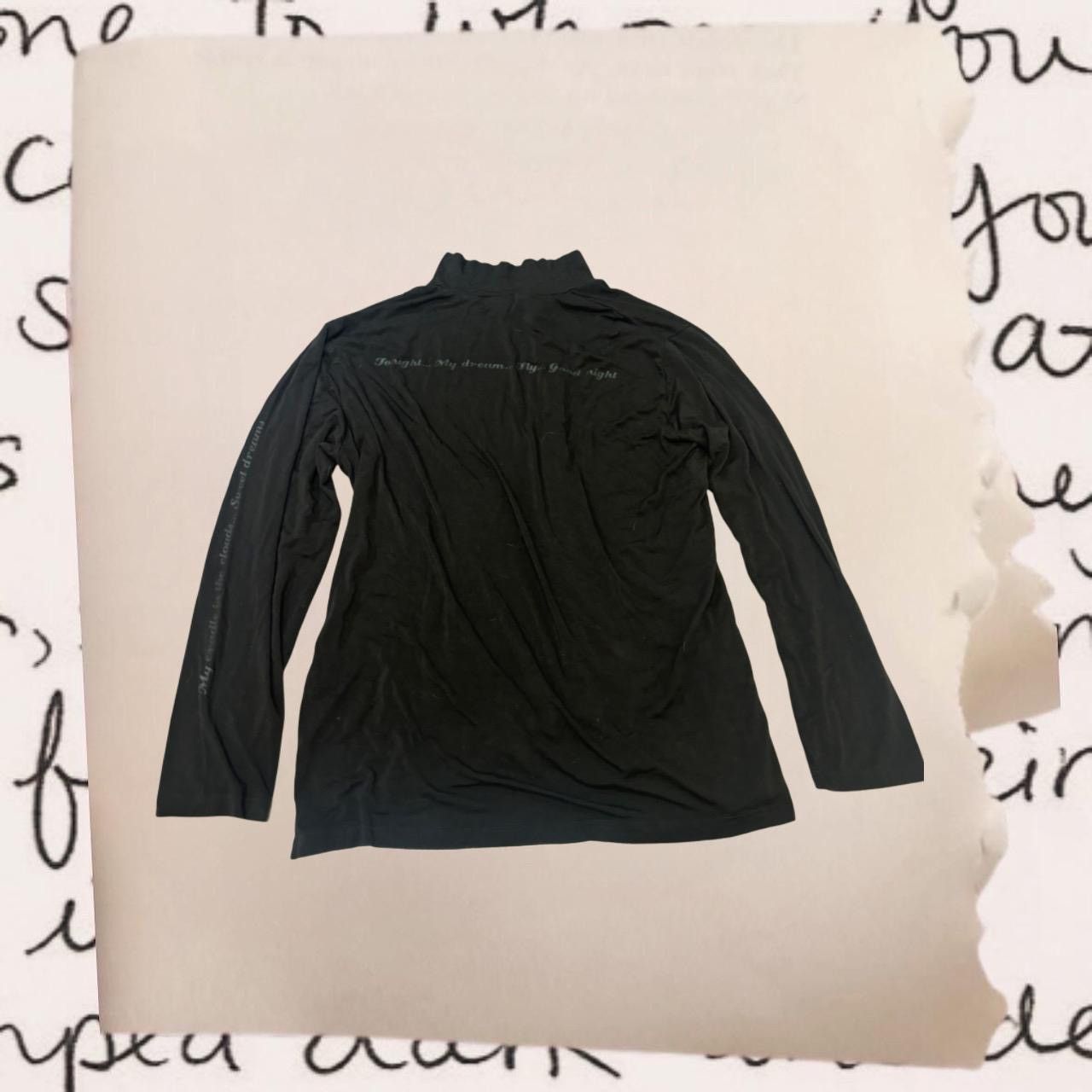 Gianfranco Ferre vintage grunge long sleeve polo with script Size XL / US 12-14 / IT 48-50 - 3 Thumbnail